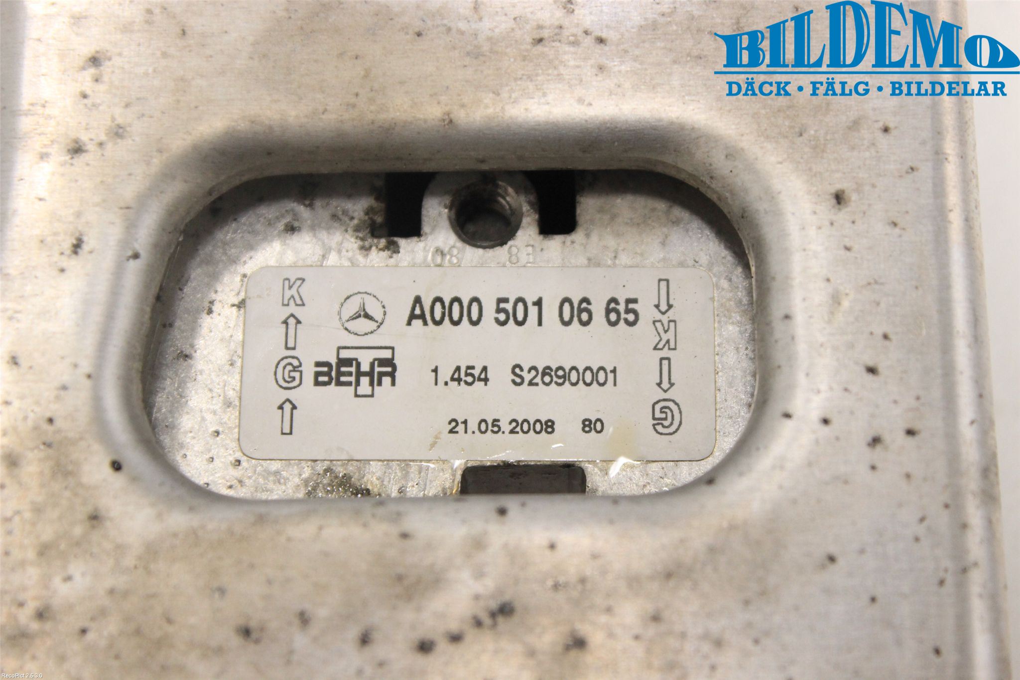 Mercedes-Benz MB B-KLASS (W245) 05-12 Oljekylare Automat