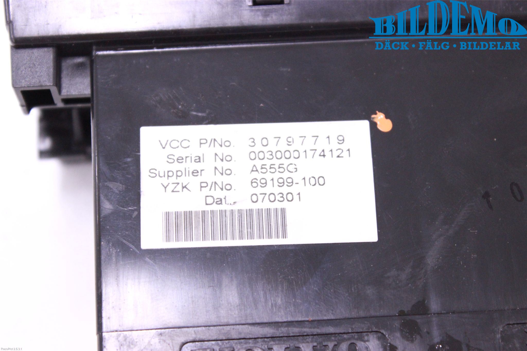 Volvo V50 08-12 Färddator