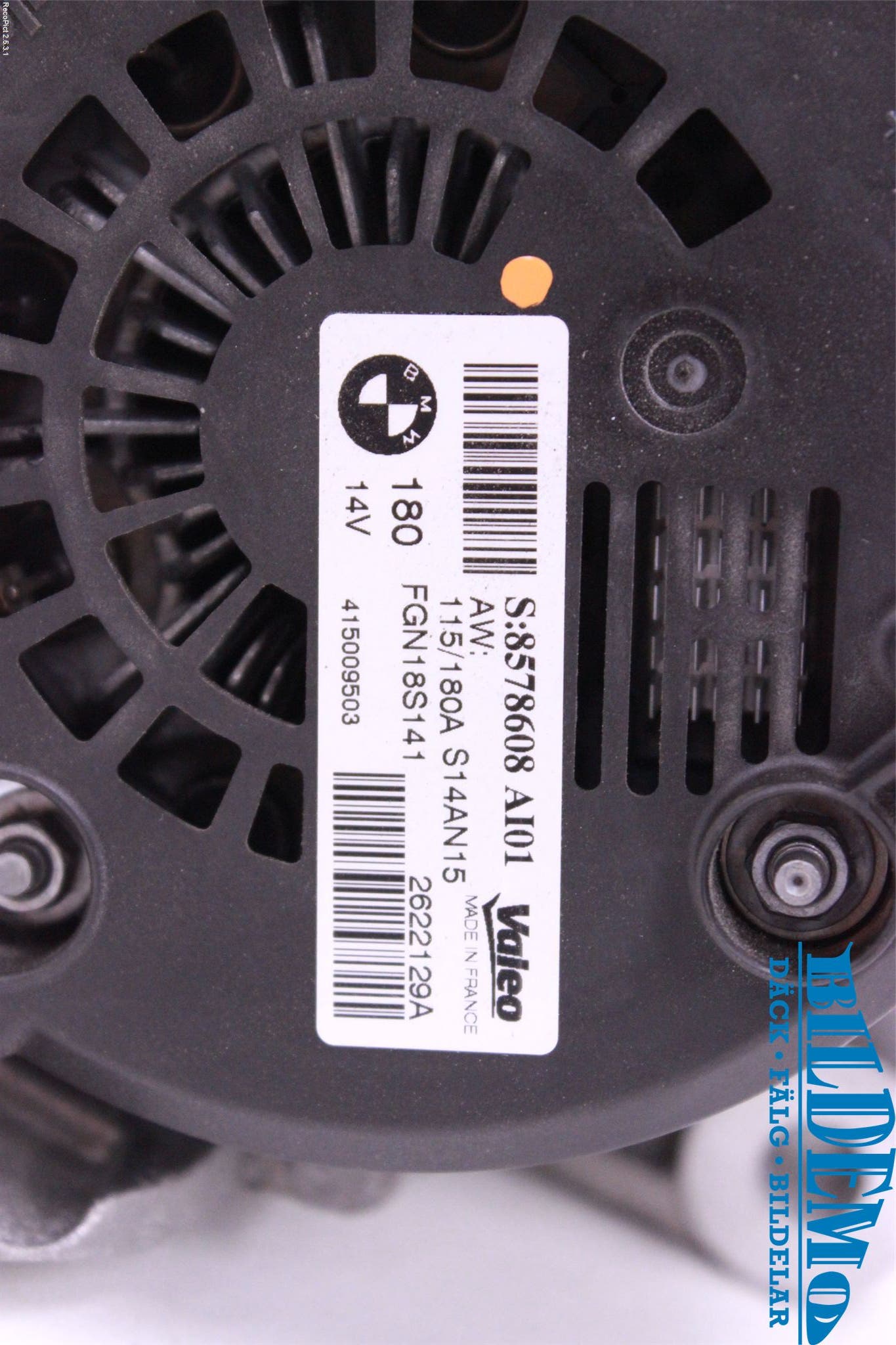 BMW 3 F30/F31/F80 12-19 Generator