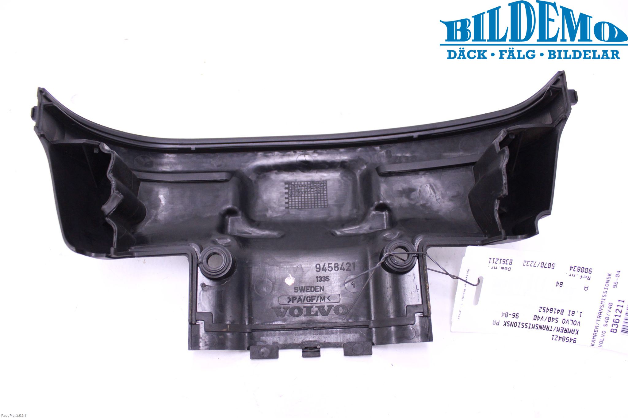 Volvo S40/V40    96-04 Kamrem-Transmissionskåpa