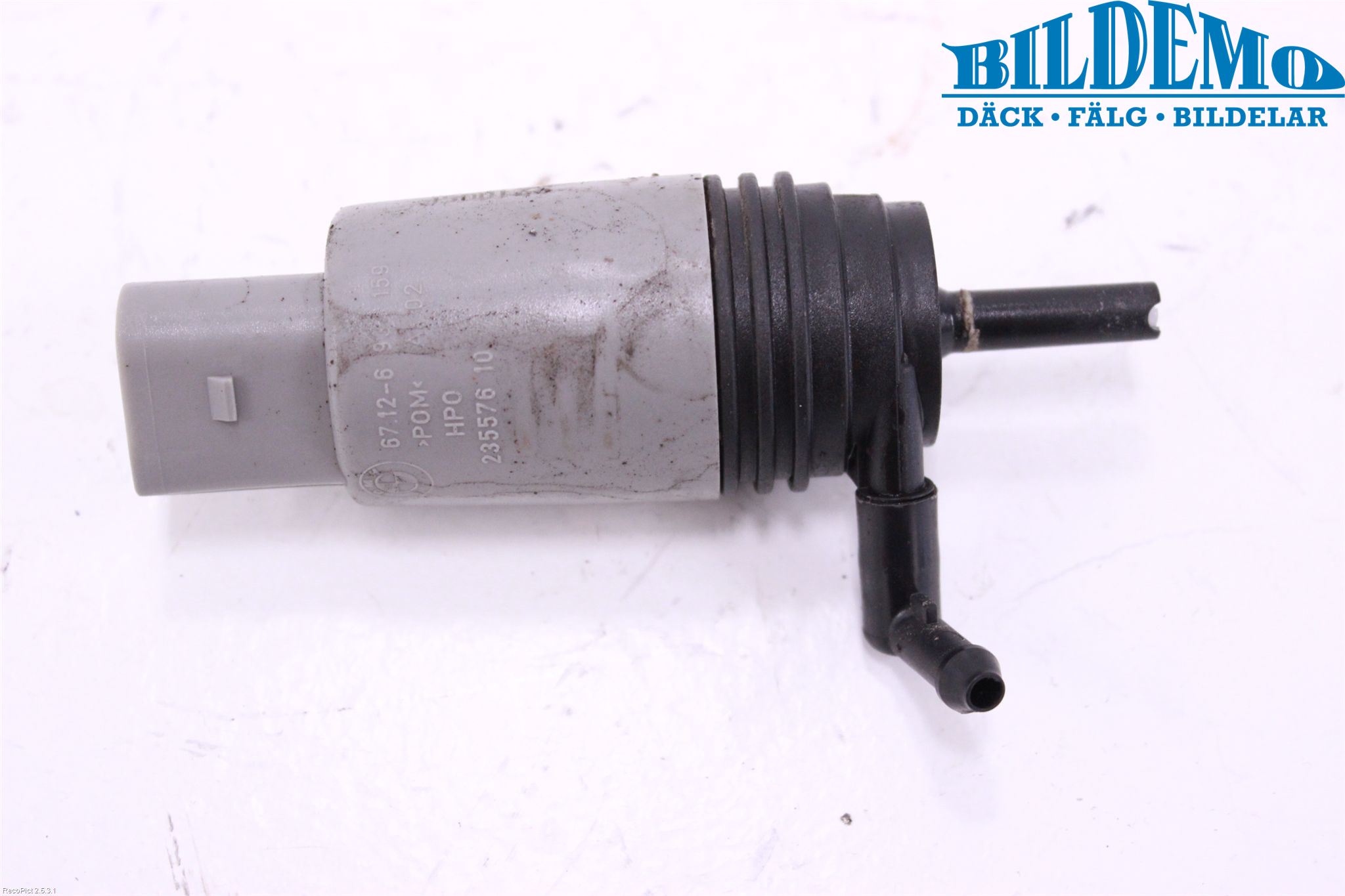 BMW 5 E60/61 Sed/Tou 02-10 Spolarpump Vindruta