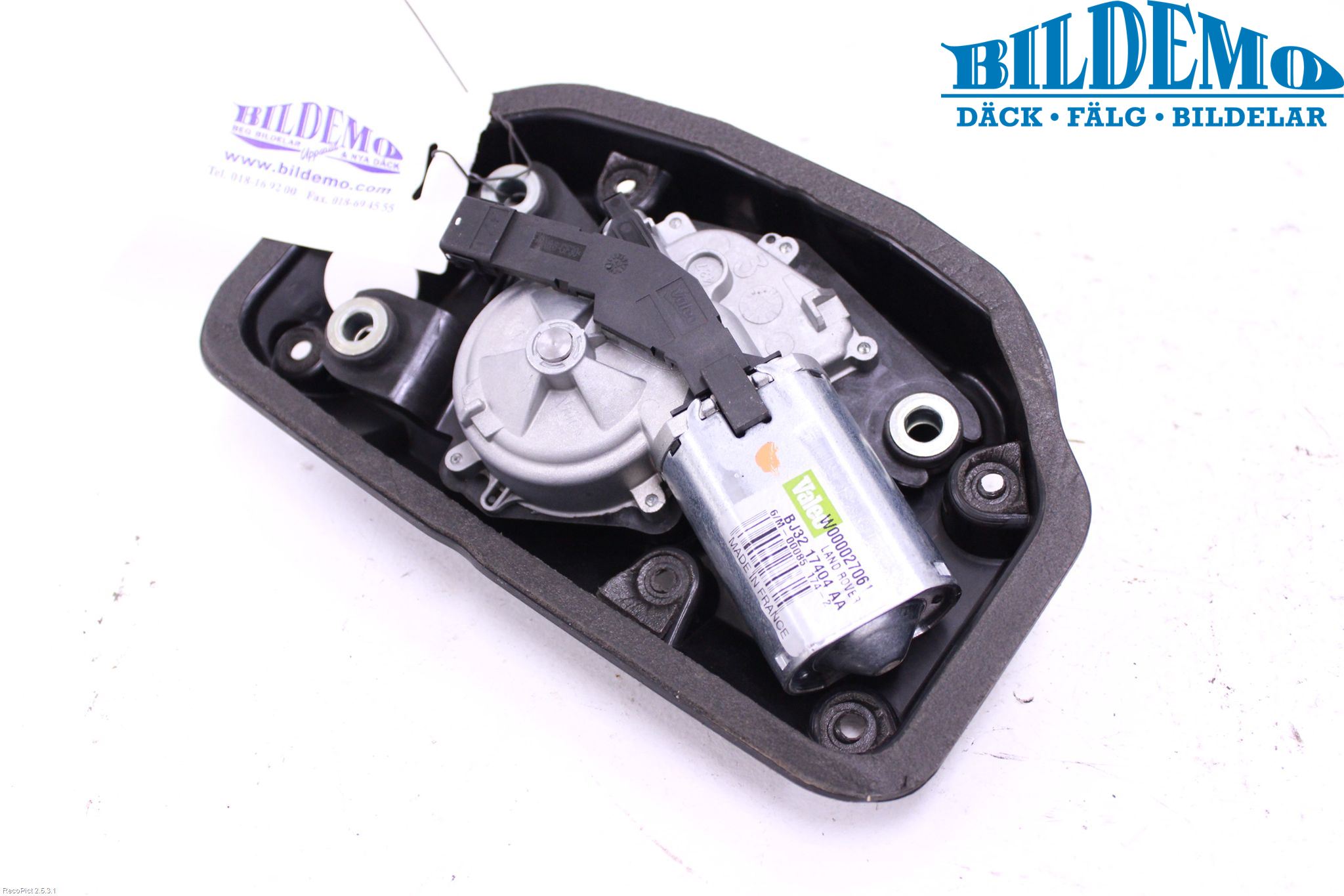 Landrover LAND ROVER RANGE ROVER EVOQUE (L538) 11-18 Torkarmotor Baklucka