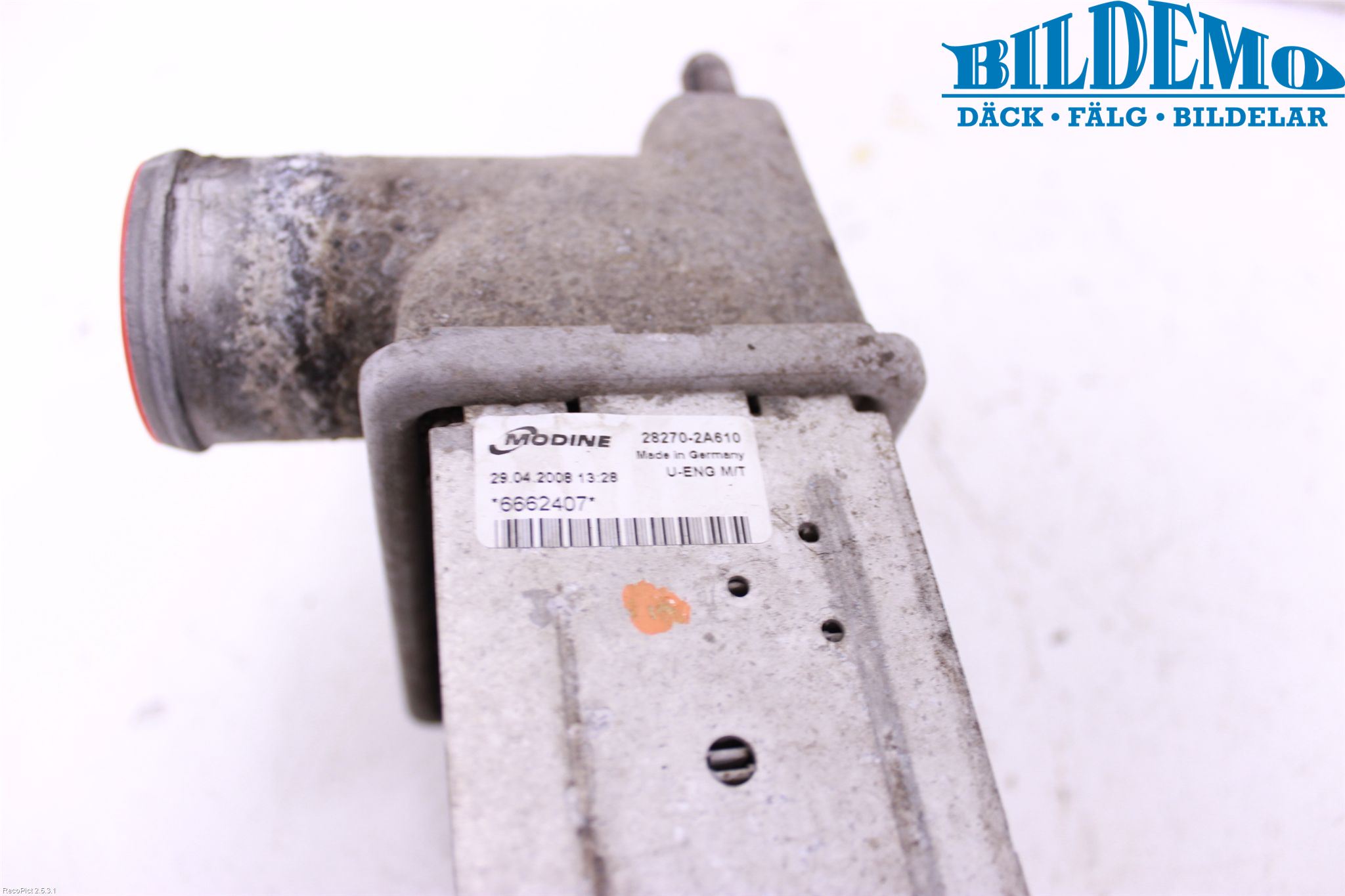 Kia CEED 06-12 Laddluft-Intercooler Kyl