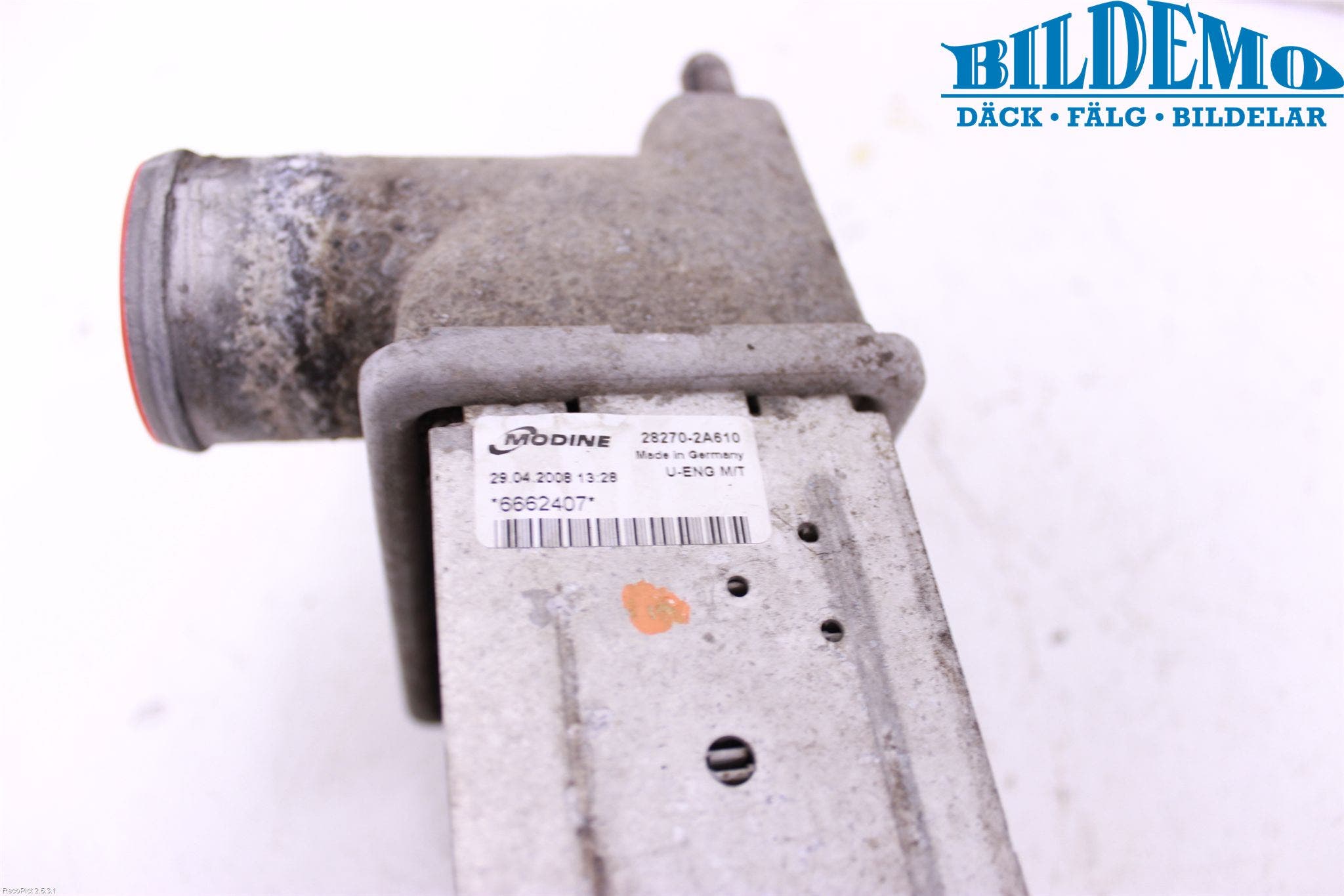 Kia CEED 06-12 Laddluft-Intercooler Kyl