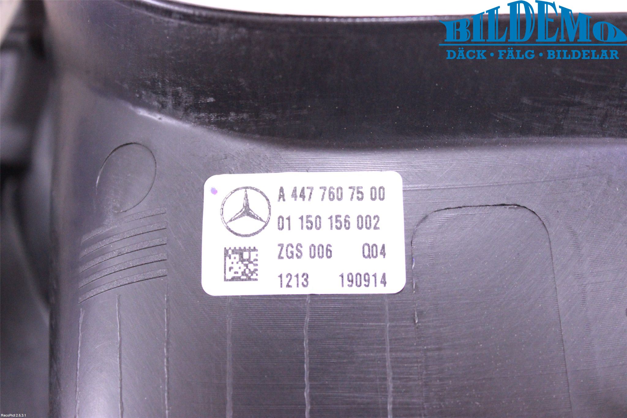 Mercedes-Benz MB VITO/V-KLASS (W640,W447,W448) 14- Dörrhandtag Inre Hö