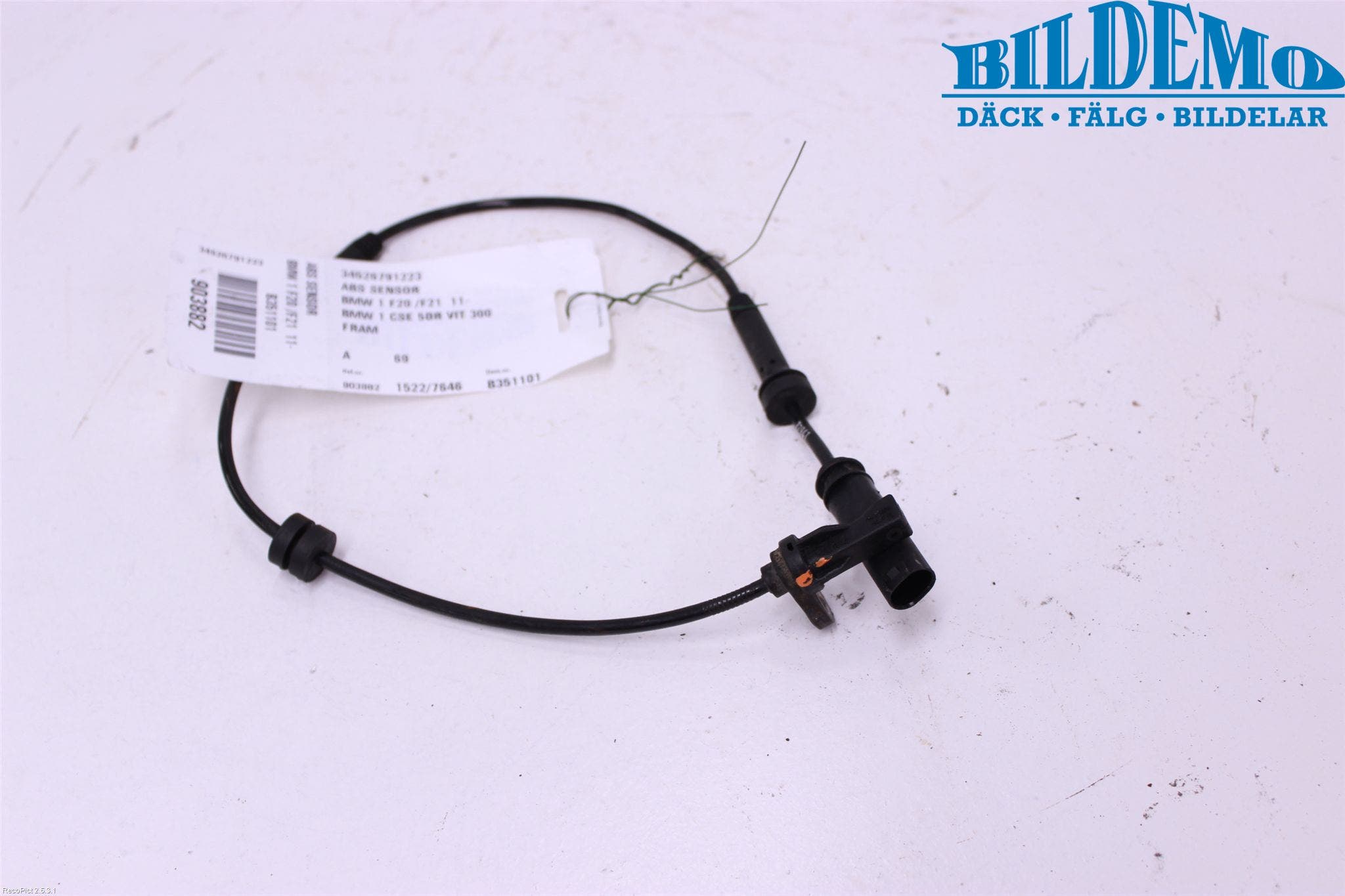 BMW 1 F20/F21 11-19 Abs Sensor