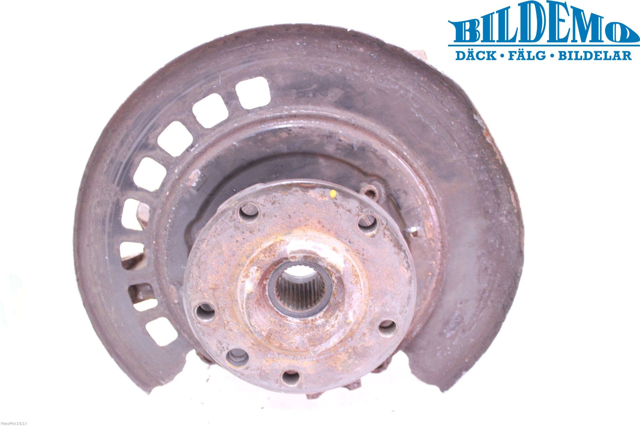 Volkswagen VW TOUAREG 7L 03-10 Hjullagerhus-Spindel Vä B