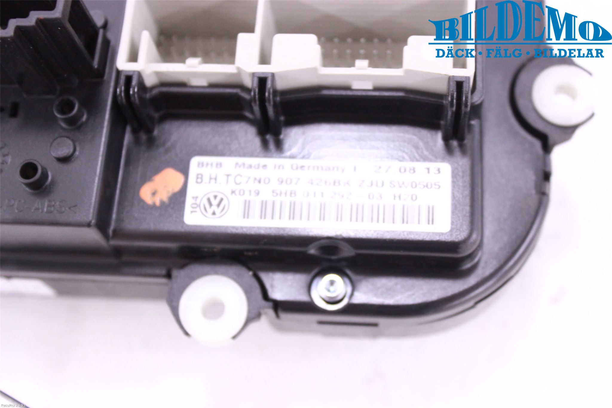 Volkswagen VW CADDY 11-15 Ac Styrenhet Ac Manöveren