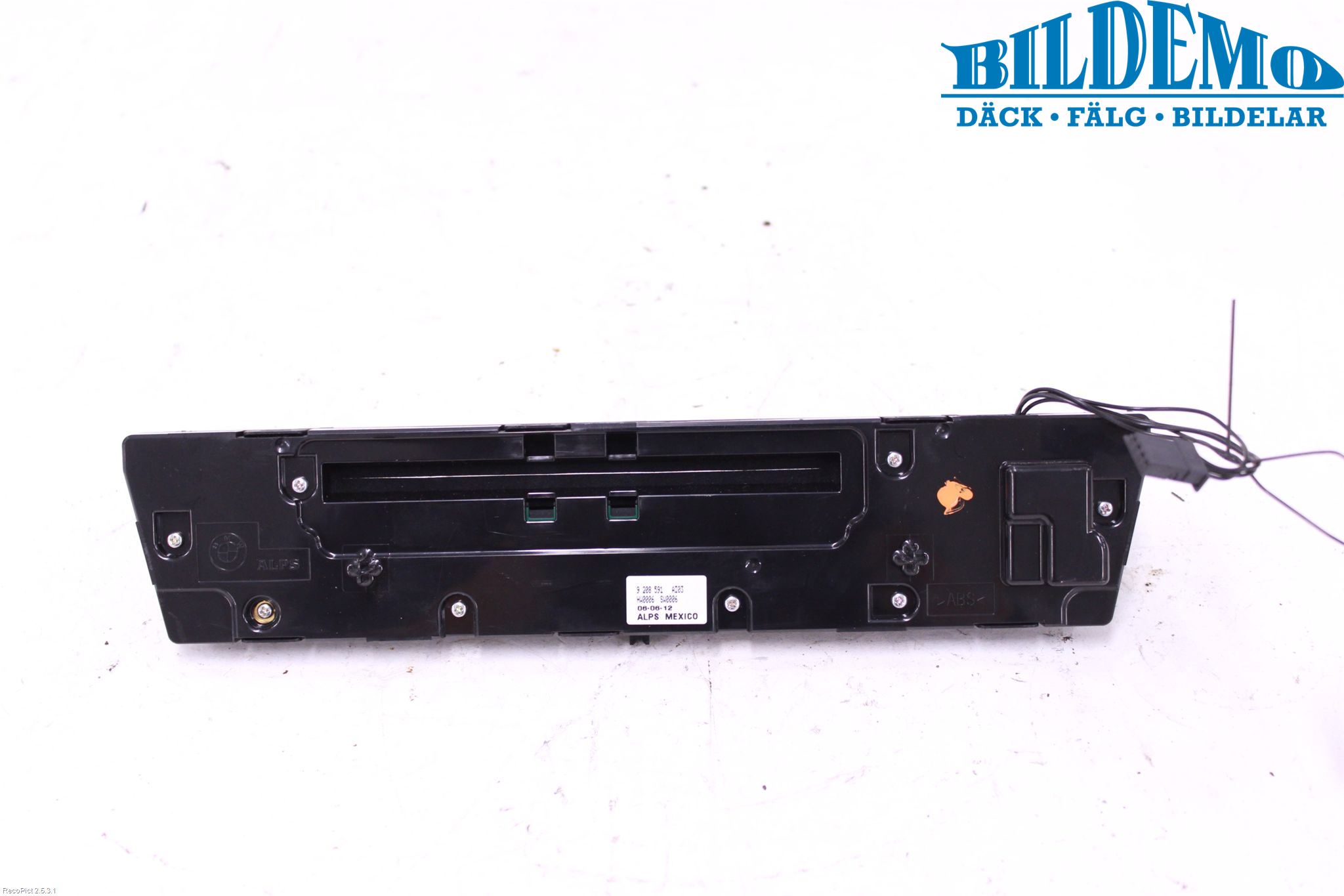 BMW X3 F25 10-17 Cd Radio - Multimediapanel