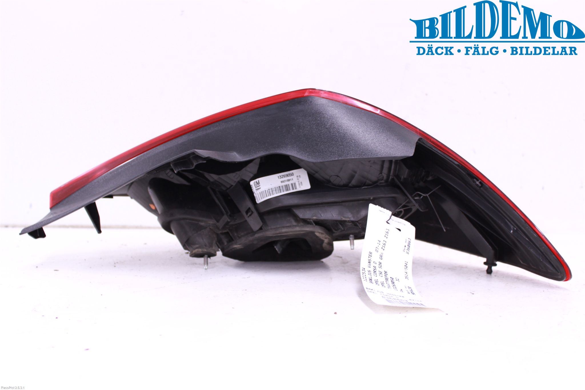 Opel CORSA D 07-14 Bakljus Vänster