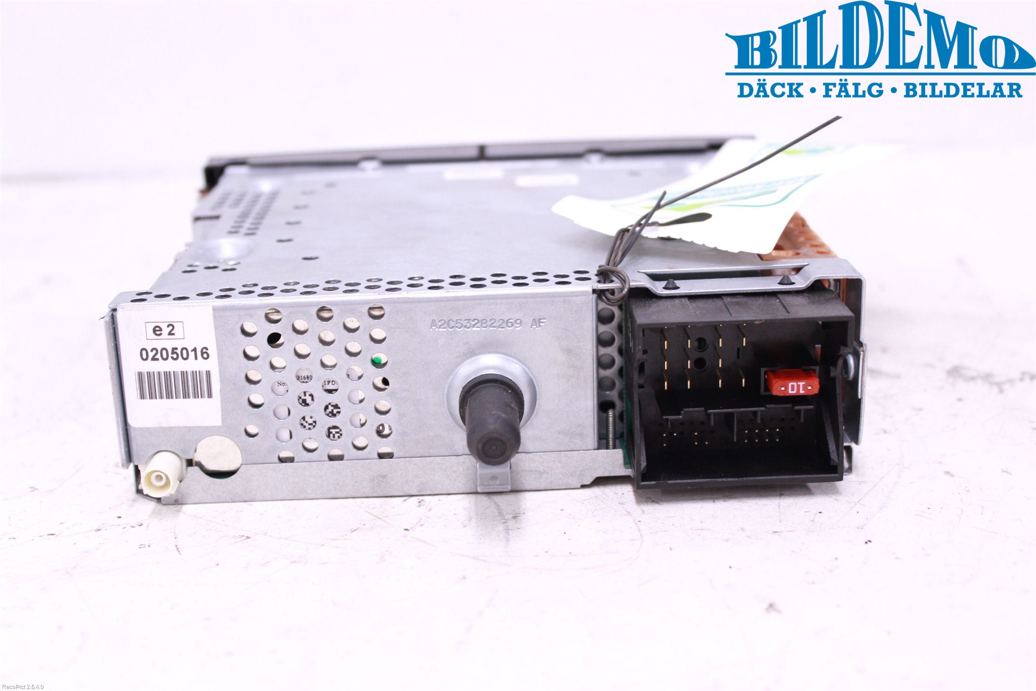 Peugeot 307     05-08 Cd Radio - Multimediapanel