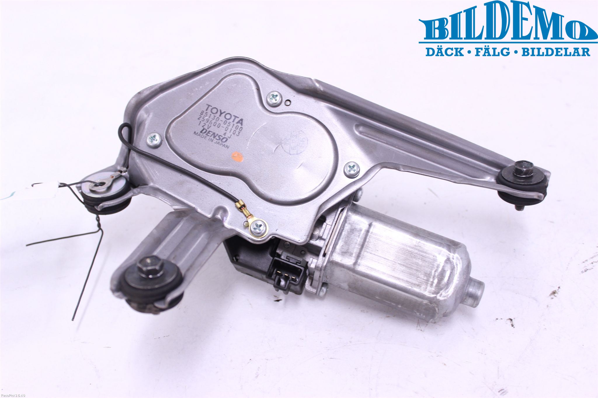 Toyota AVENSIS 07-08 Torkarmotor Baklucka