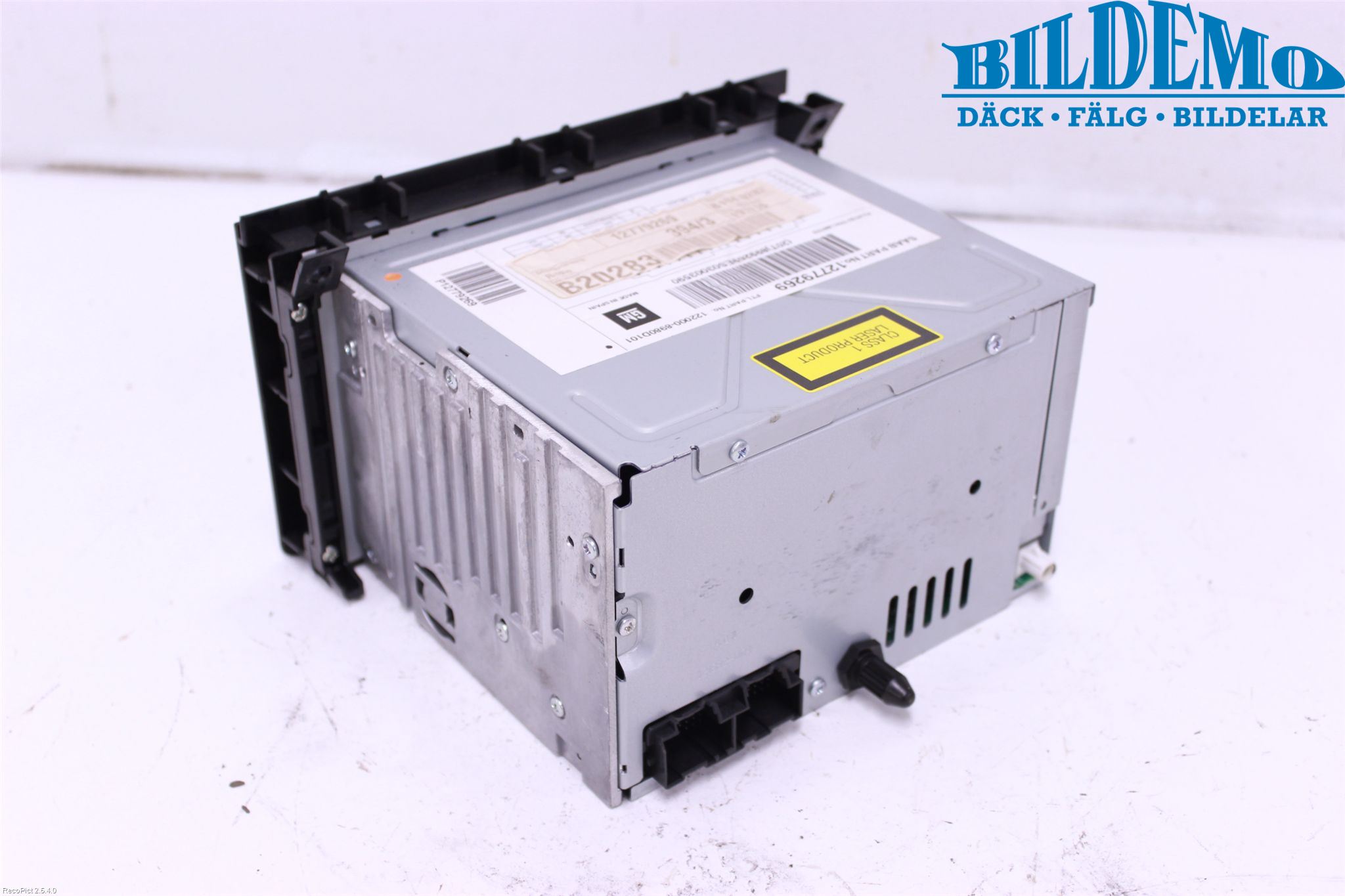 Saab 9-3 VER2/VER3 08-15 Cd Radio - Multimediapanel