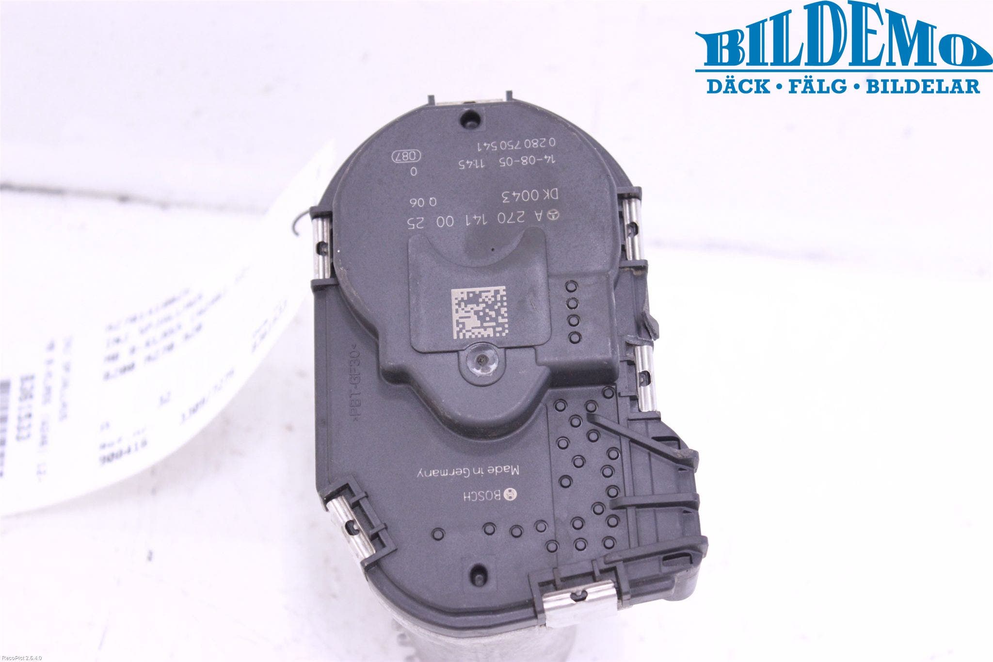 Mercedes-Benz MB B-KLASS (W246/W242) 12-19 Injspjällhus