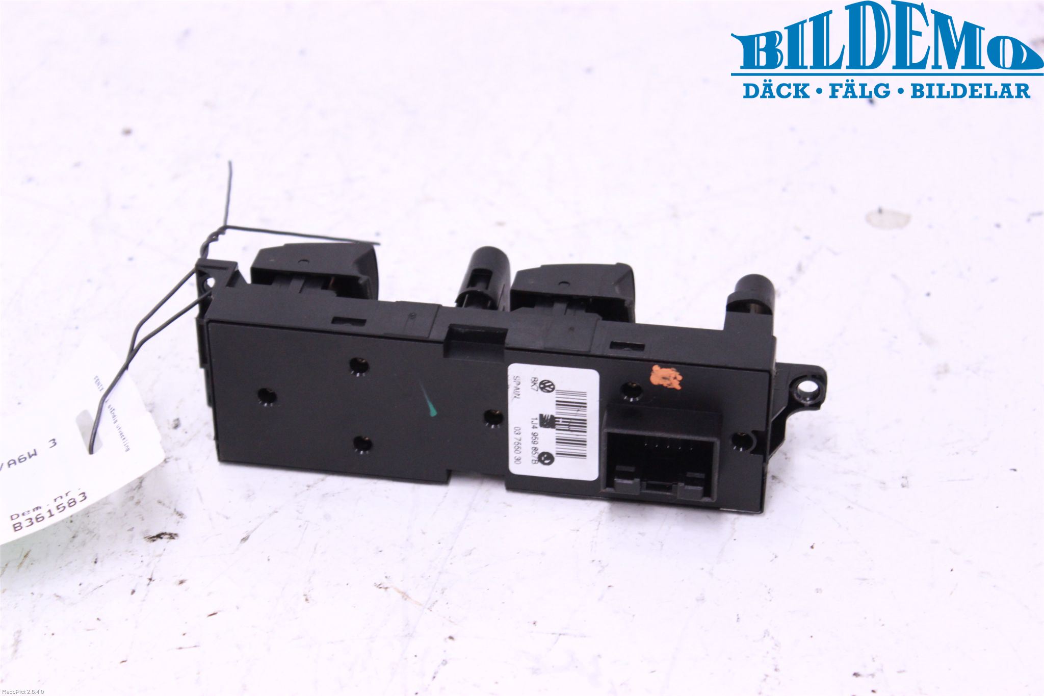 Volkswagen VW PASSAT 01-05 Strömställare Elhiss