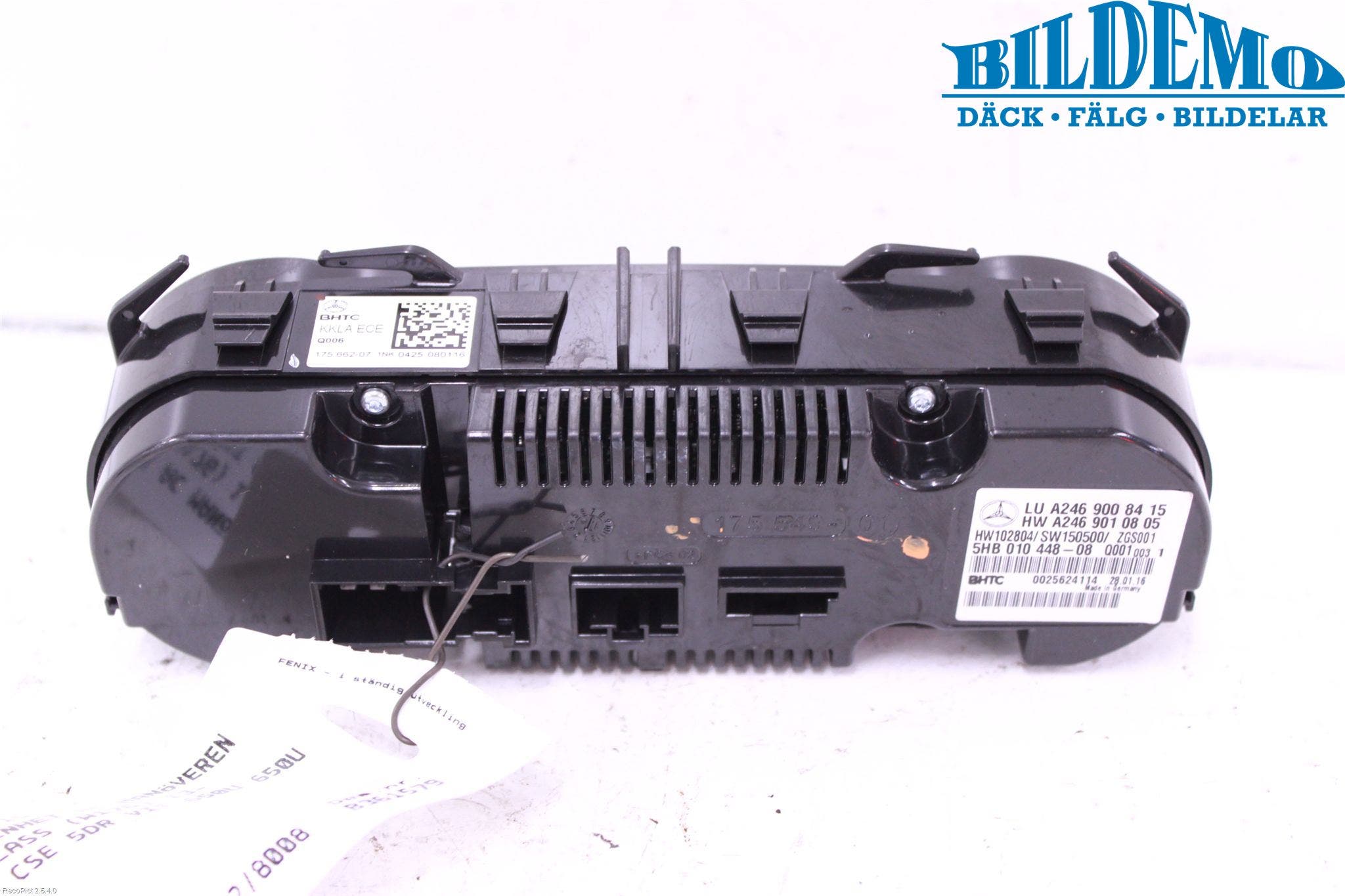 Mercedes-Benz MB A-KLASS (W176) 13-18 Ac Styrenhet Ac Manöveren