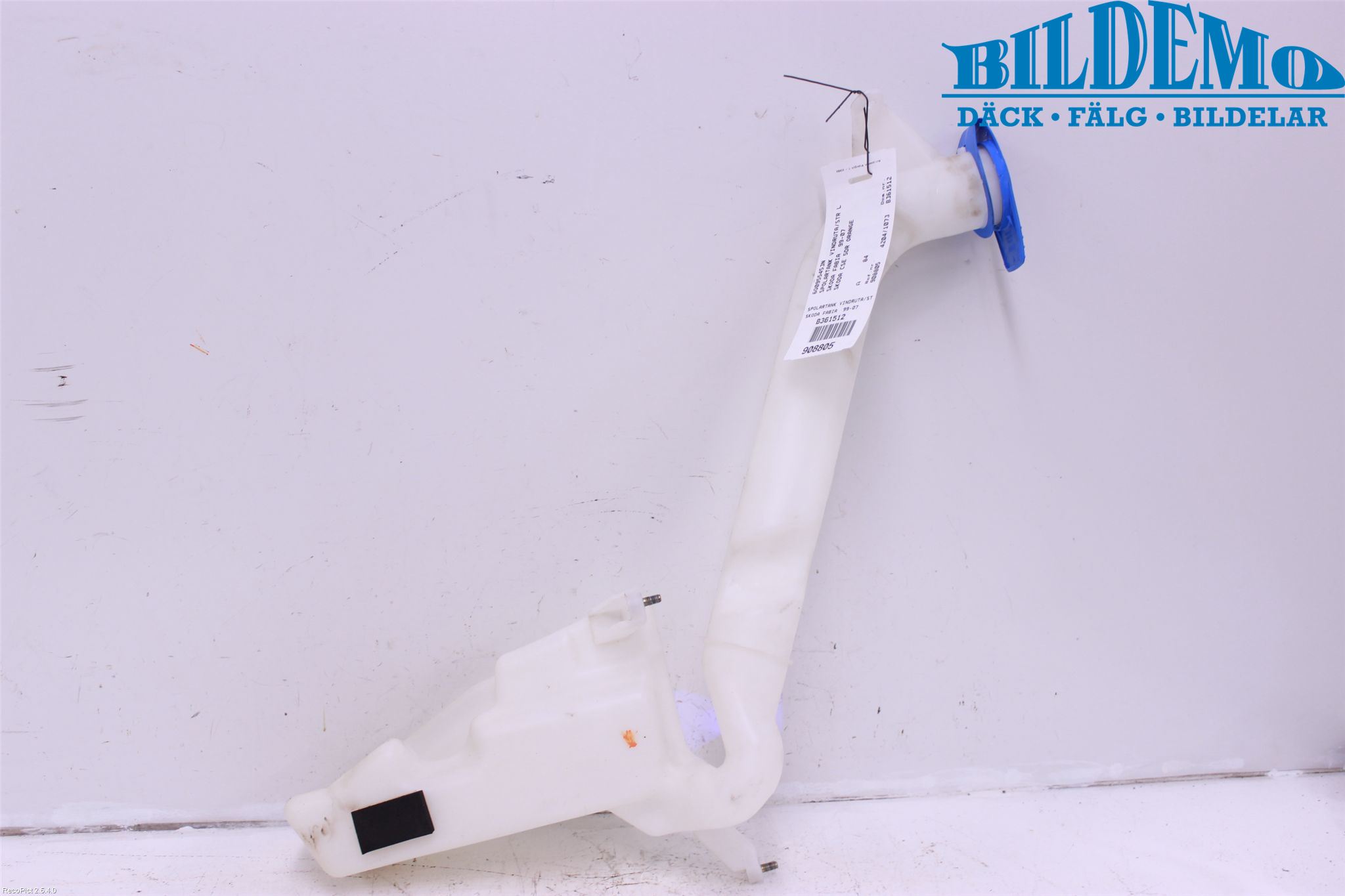 Skoda FABIA 99-07 Spolartank Vindruta-Strål