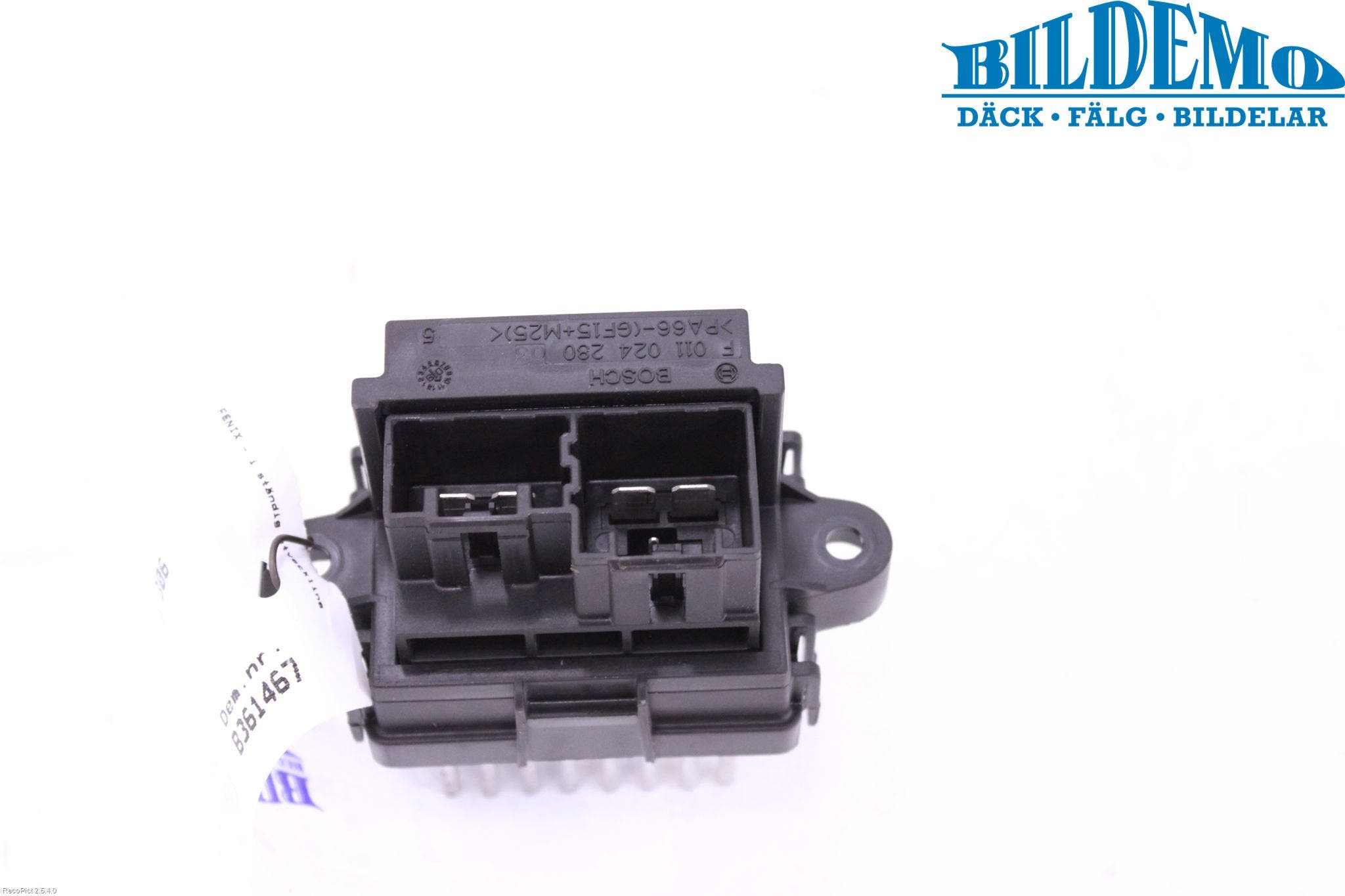 Saab 9-5 10-12 Värmefläktsmotstånd