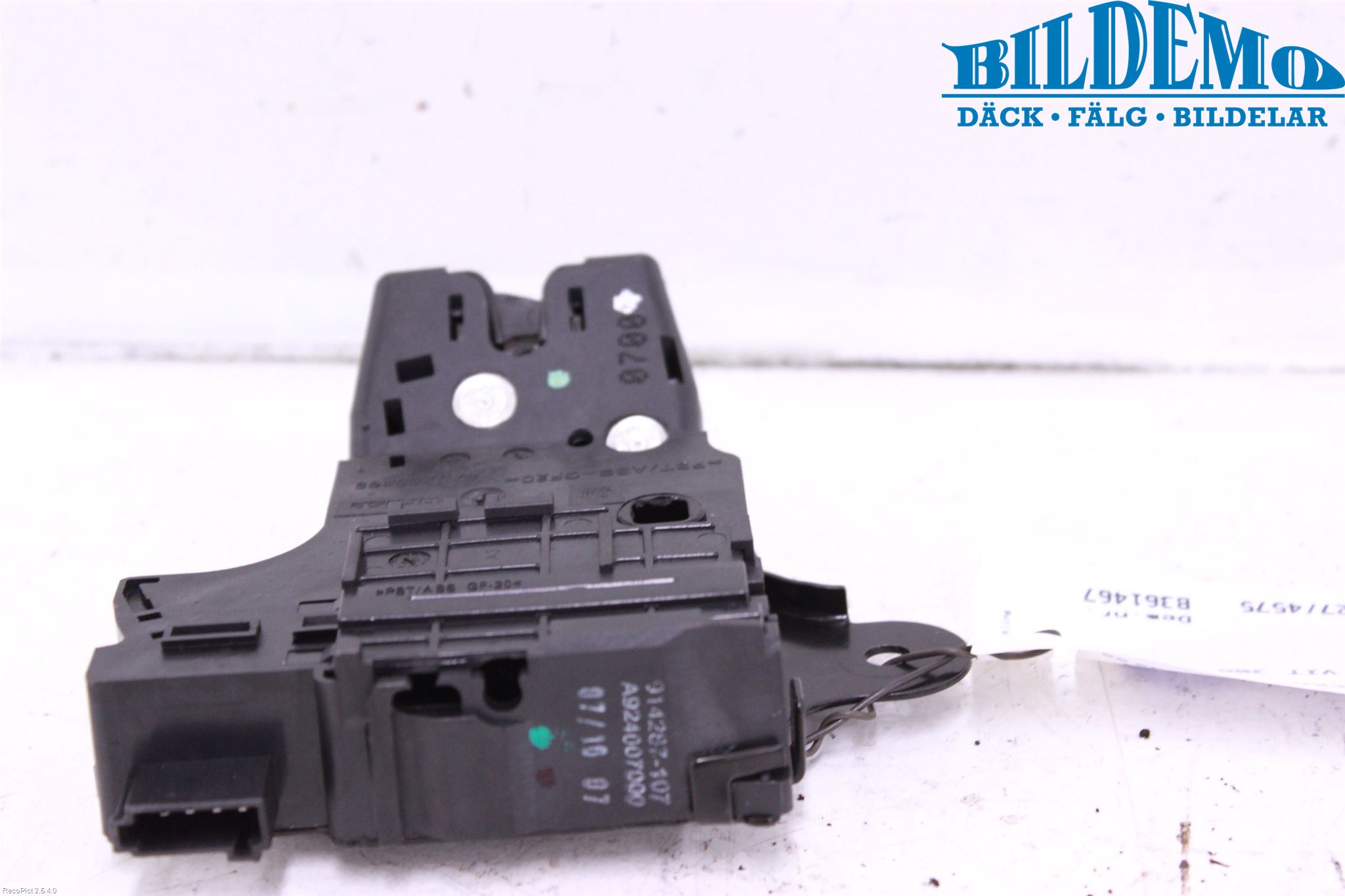 Saab 9-5 10-12 Låskista Baklucka