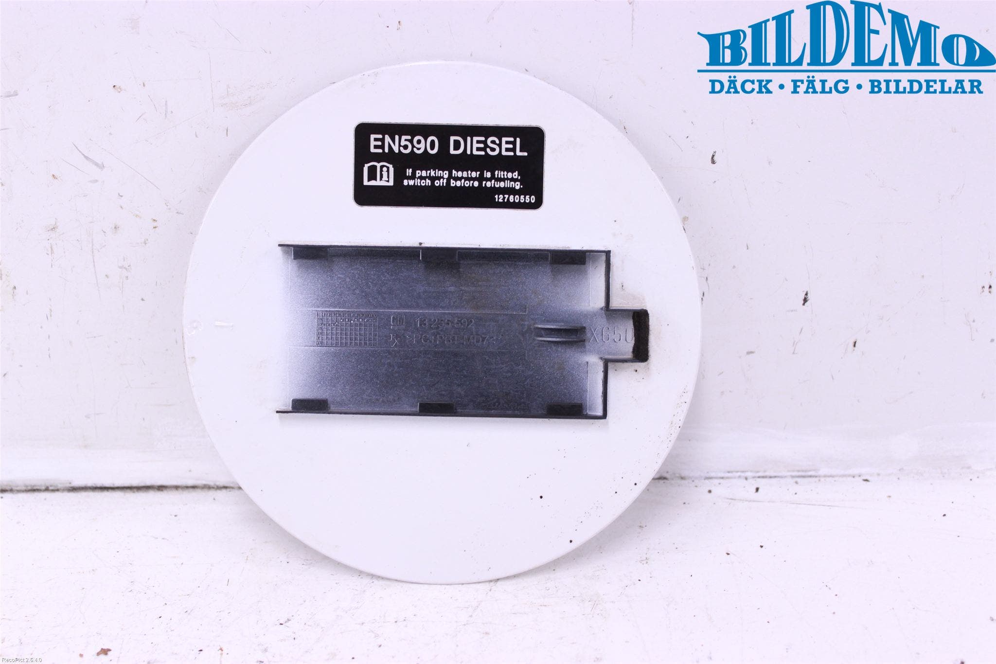 Saab 9-5 10-12 Tanklucka