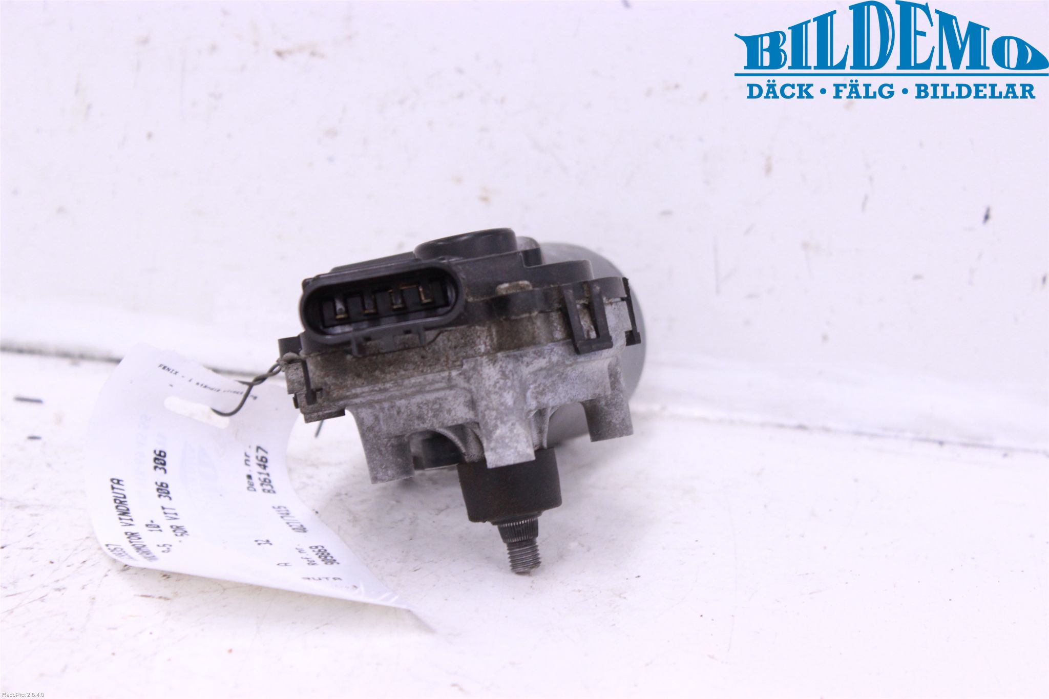 Saab 9-5 10-12 Torkarmotor Vindruta