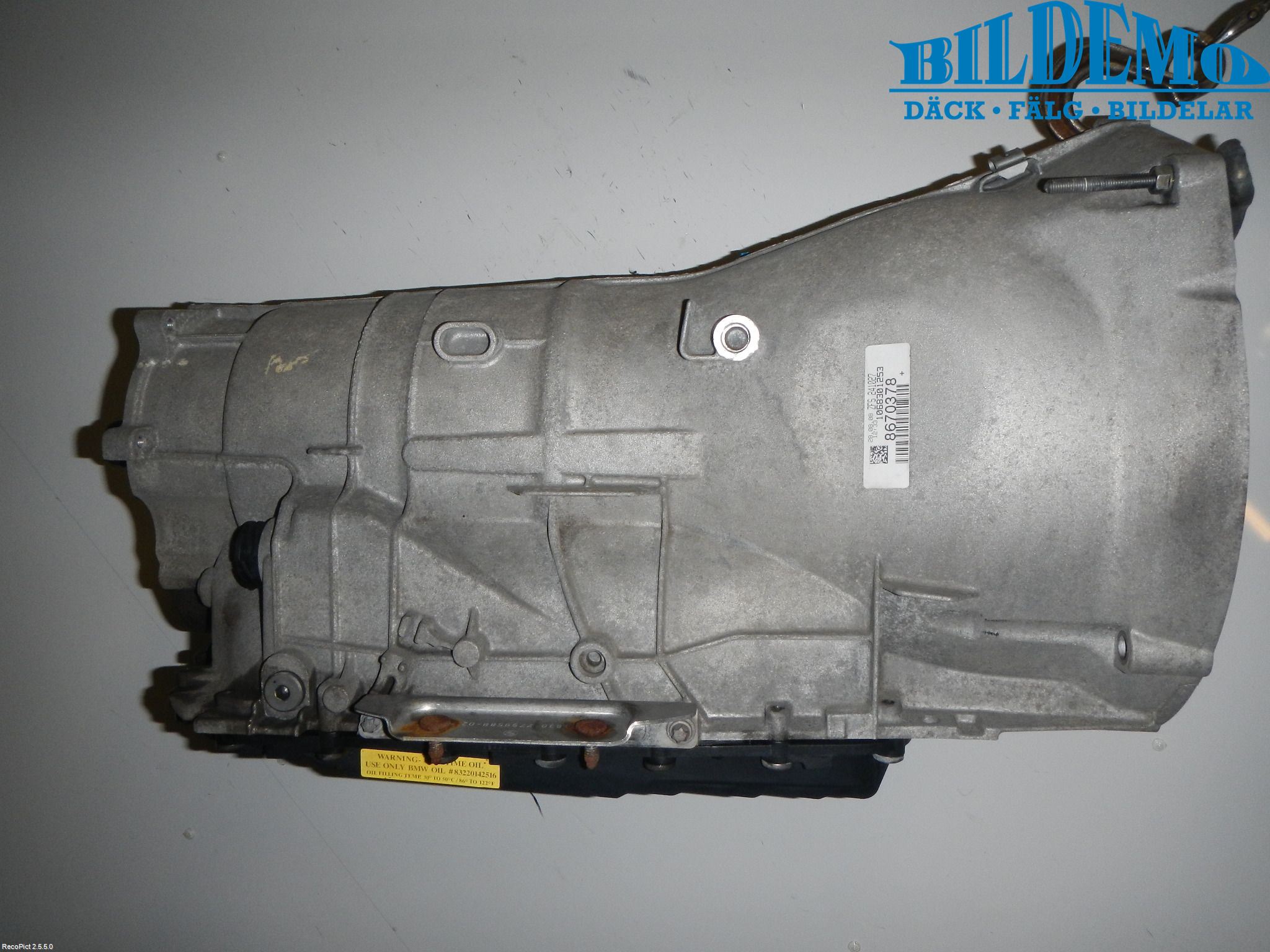 BMW X6 E71/E72   08-14 Växellåda Automat