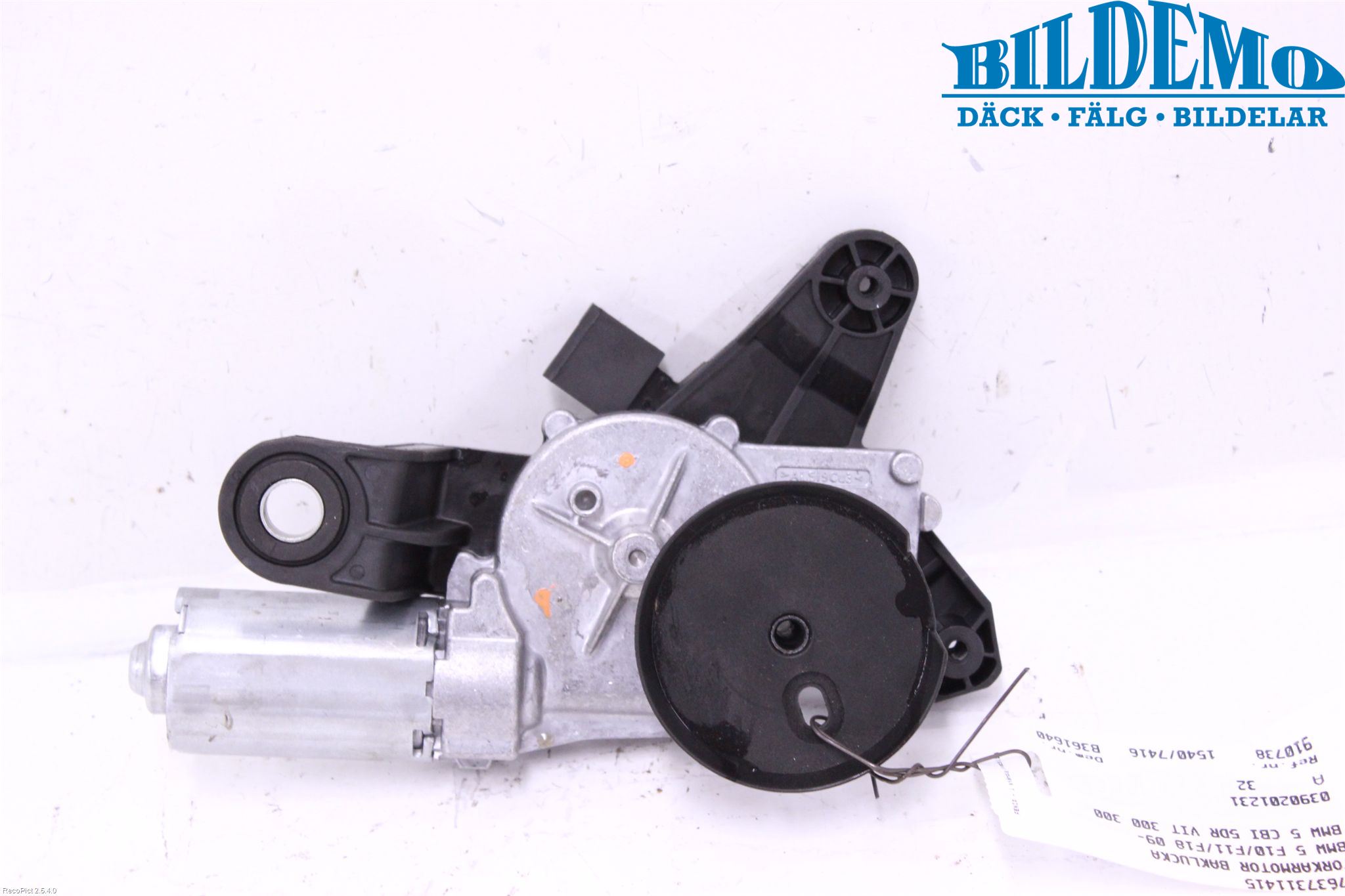 BMW 5 F10/F11/F18 09-17 Torkarmotor Baklucka