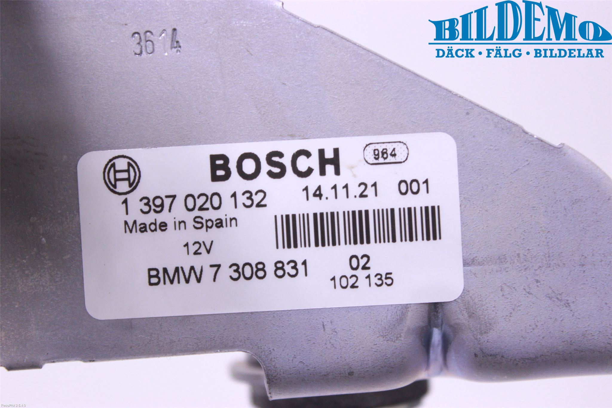 BMW 5 F10/F11/F18 09-17 Låskista Baklucka