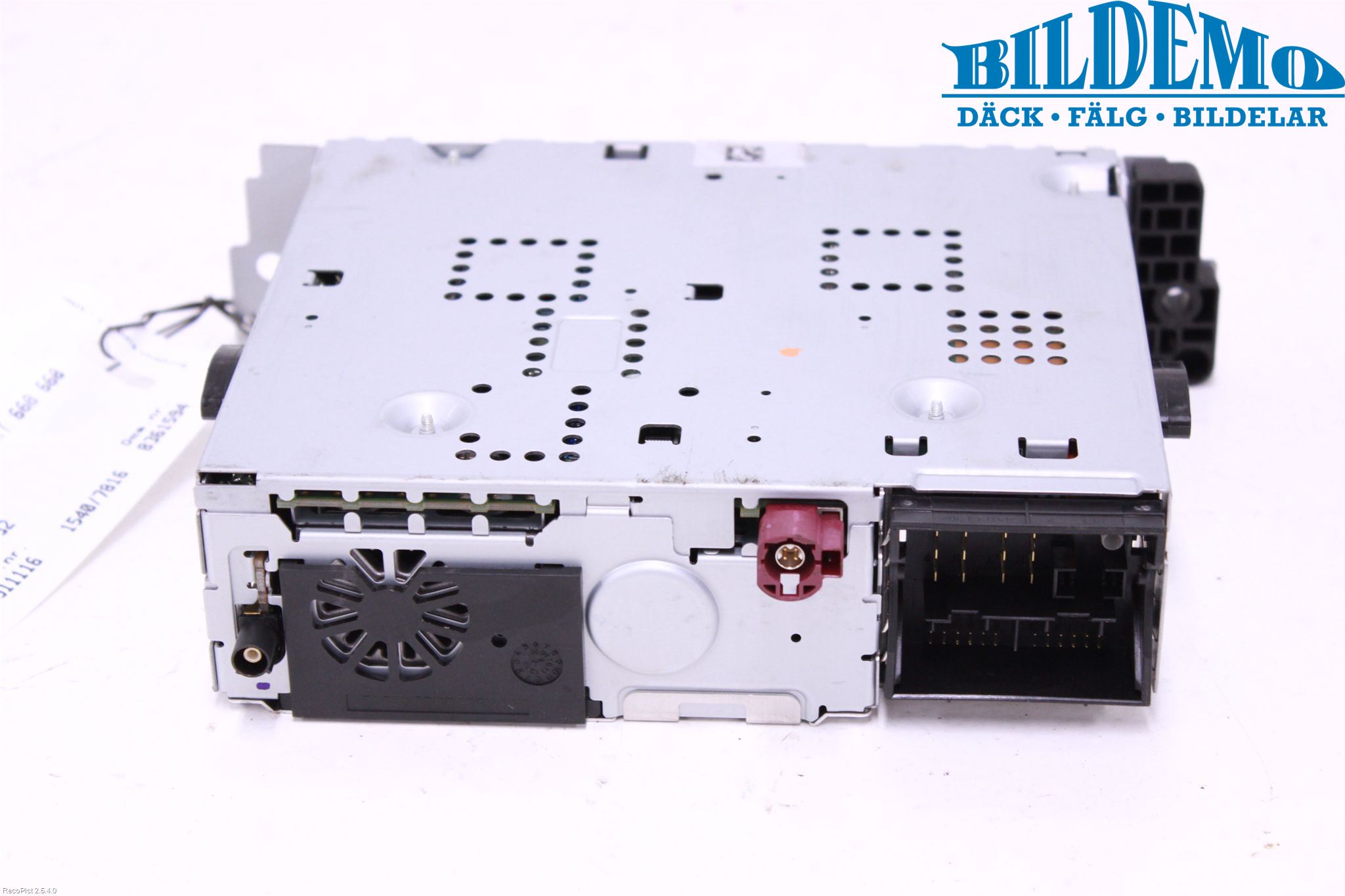 BMW 5 F10/F11/F18 09-17 Cd Radio - Multimediapanel