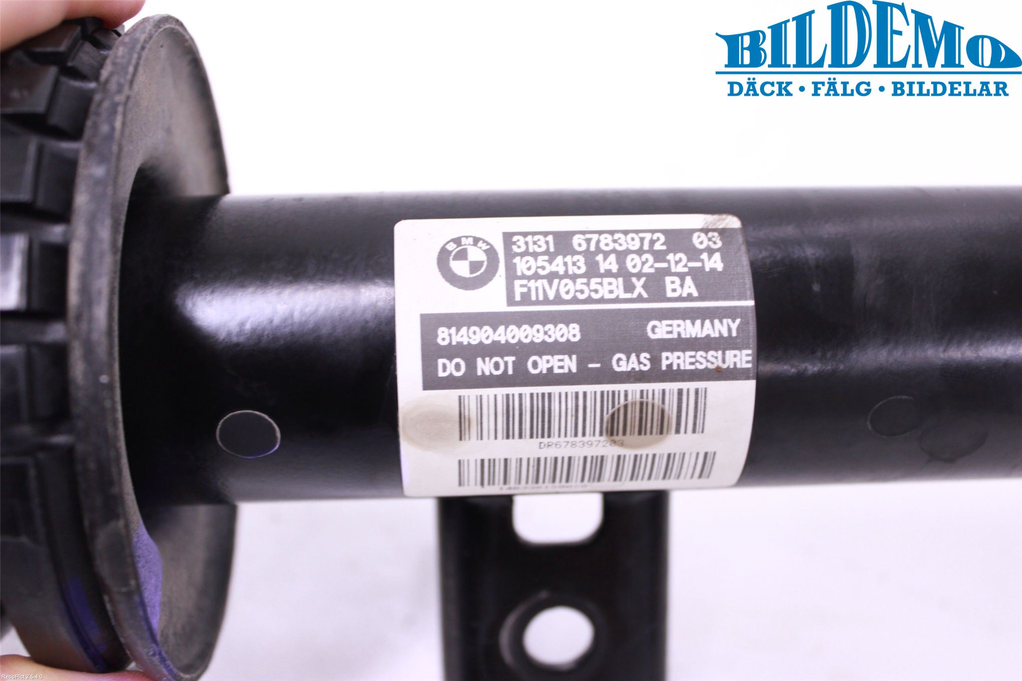 BMW 5 F10/F11/F18 09-17 Fjäderben Fram Höger