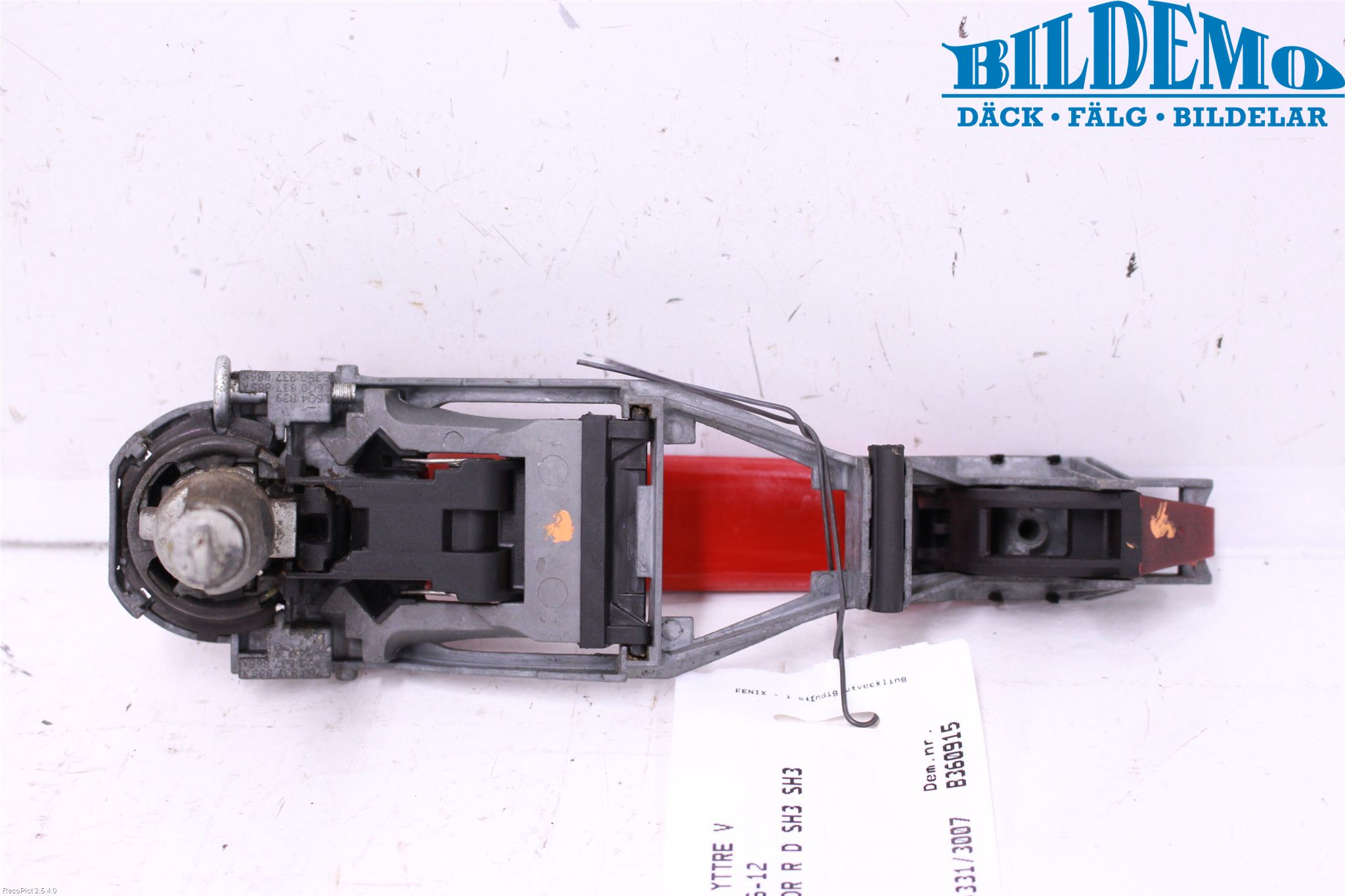 Seat LEON 06-12 Dörrhandtag Yttre Vä