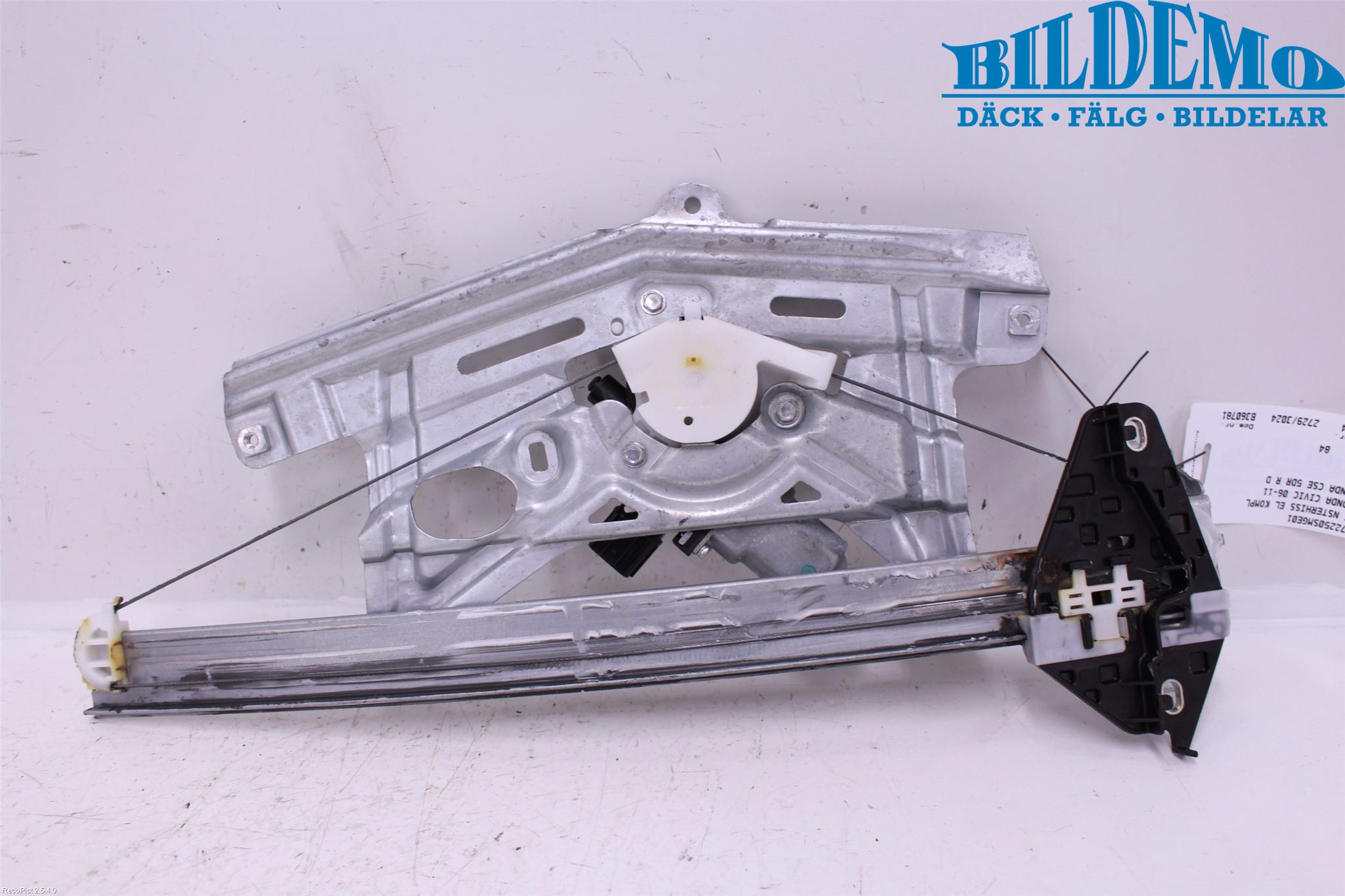 Honda CIVIC 06-11 Fönsterhiss El Kompl