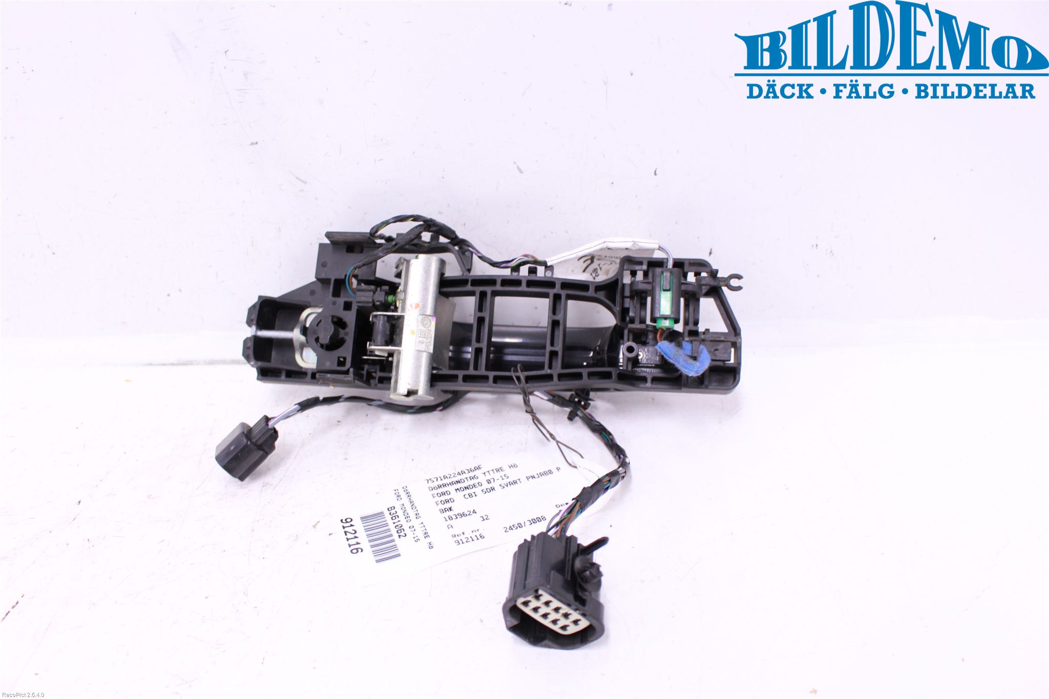 Ford MONDEO 07-15 Dörrhandtag Yttre Hö