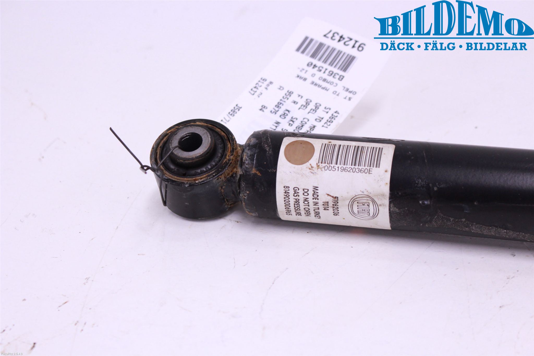 Opel COMBO D 12-18 Stötdämpare Bak