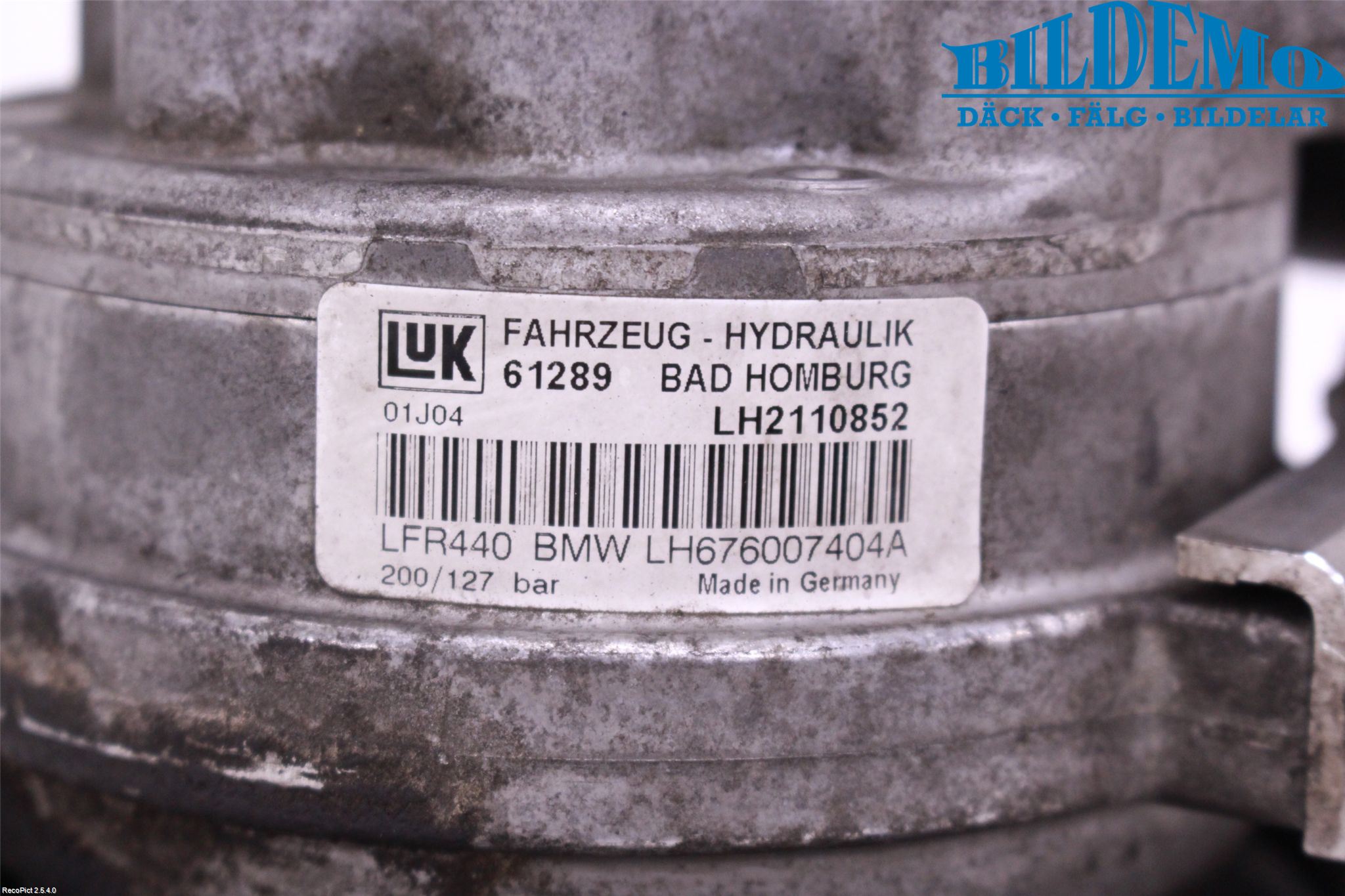 BMW 7 E65/66    00-08 Styrservopump