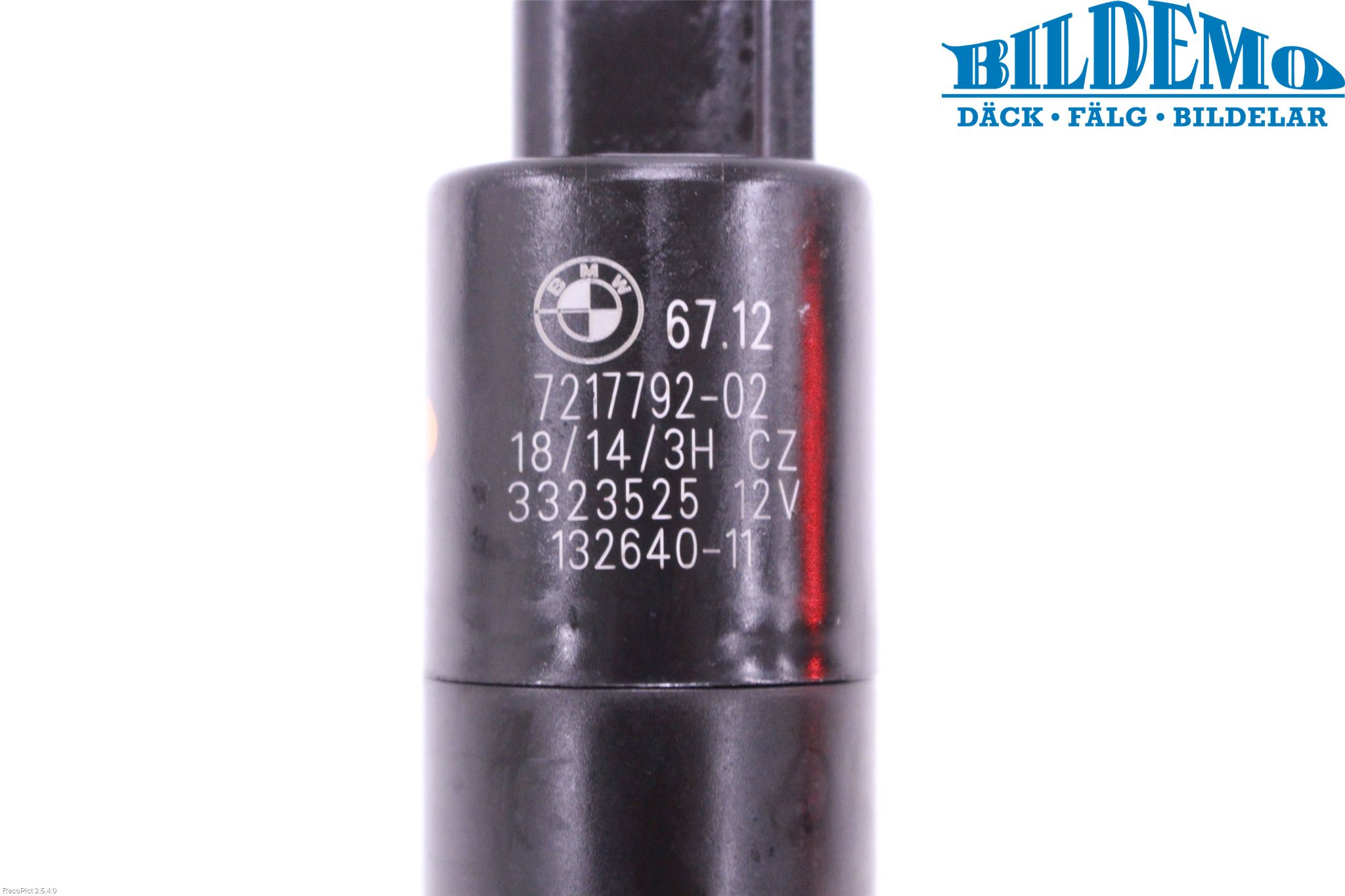 BMW 5 F10/F11/F18 09-17 Spolarpump Högtryck