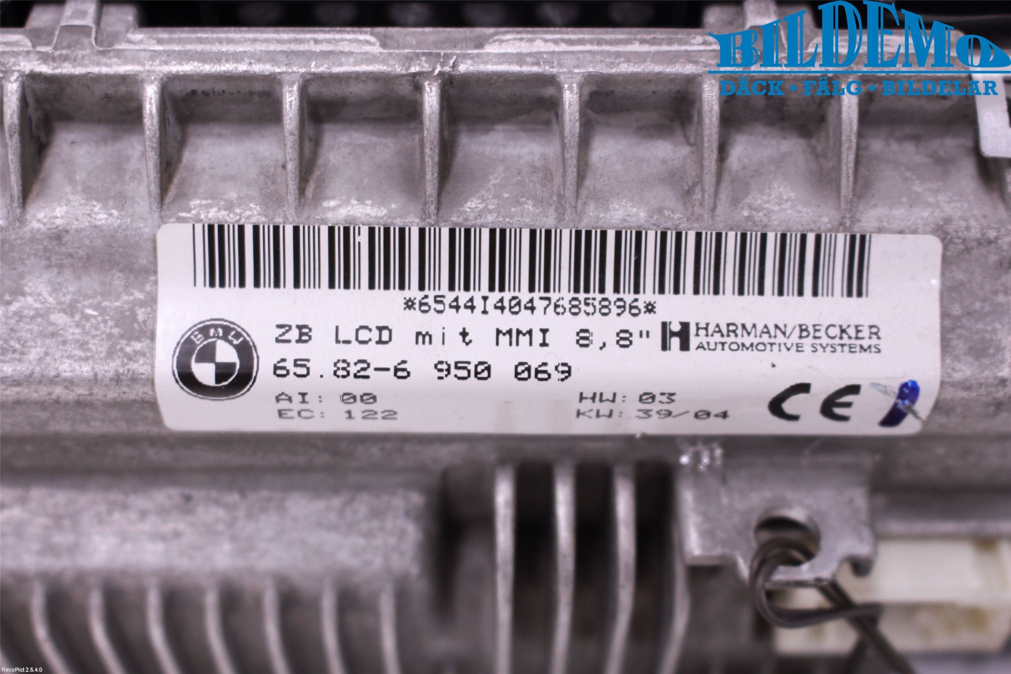 BMW 7 E65/66    00-08 Bildskärm