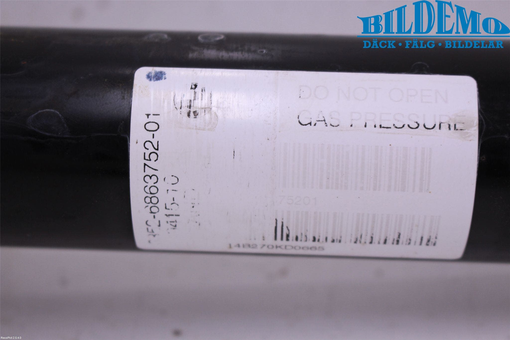 BMW 1 F20/F21 11-19 Stötdämpare Bak