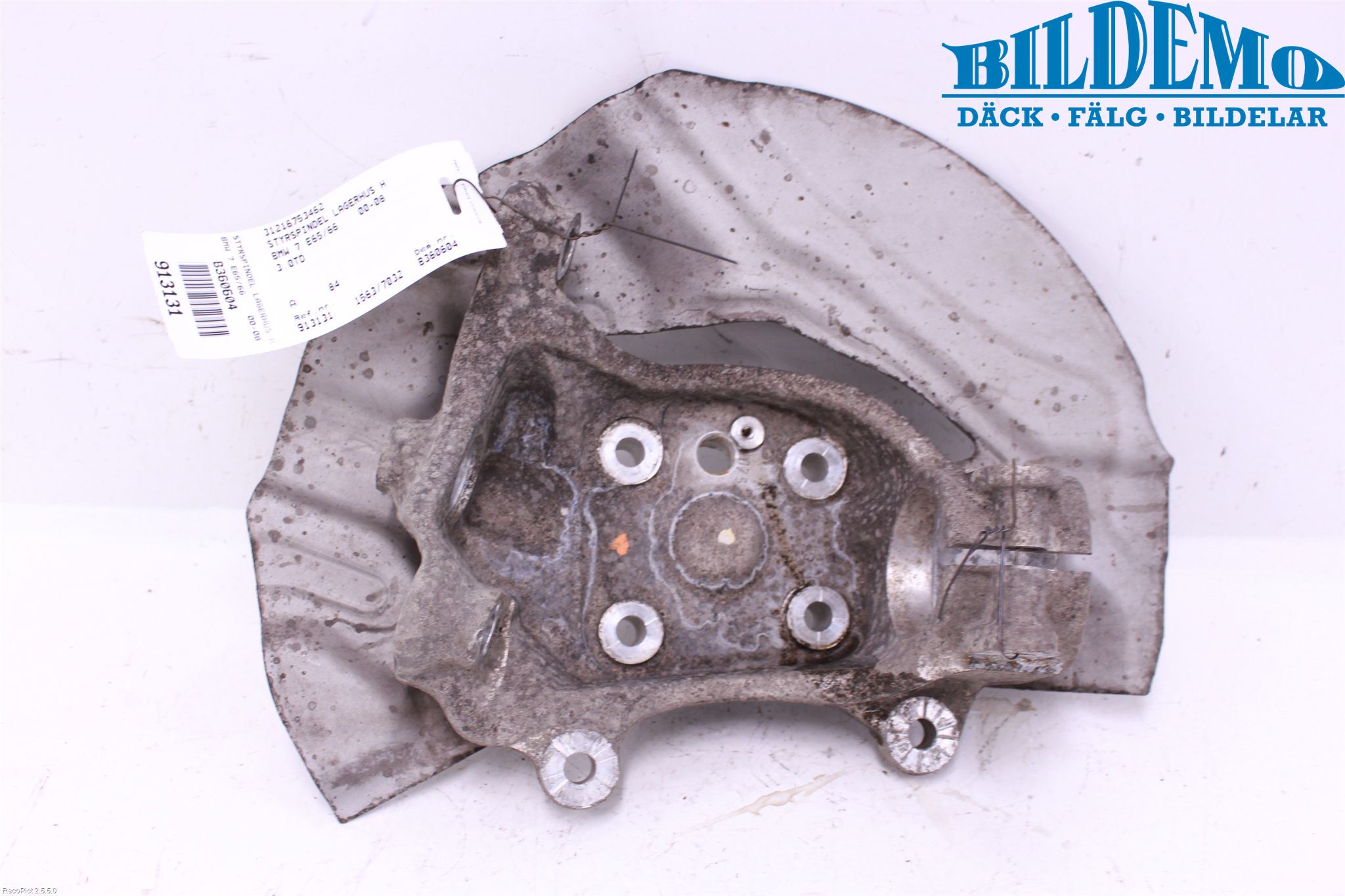 BMW 7 E65/66    00-08 Styrspindel Lagerhus Hö