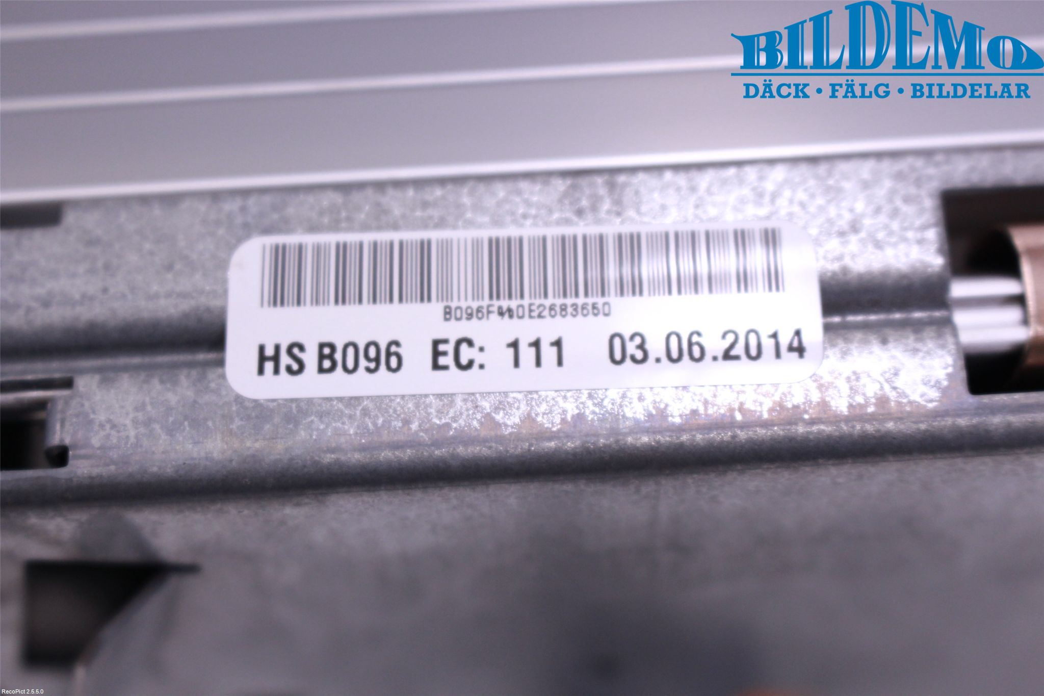 BMW 5 F10/F11/F18 09-17 Radio-Stereo Förstärkare