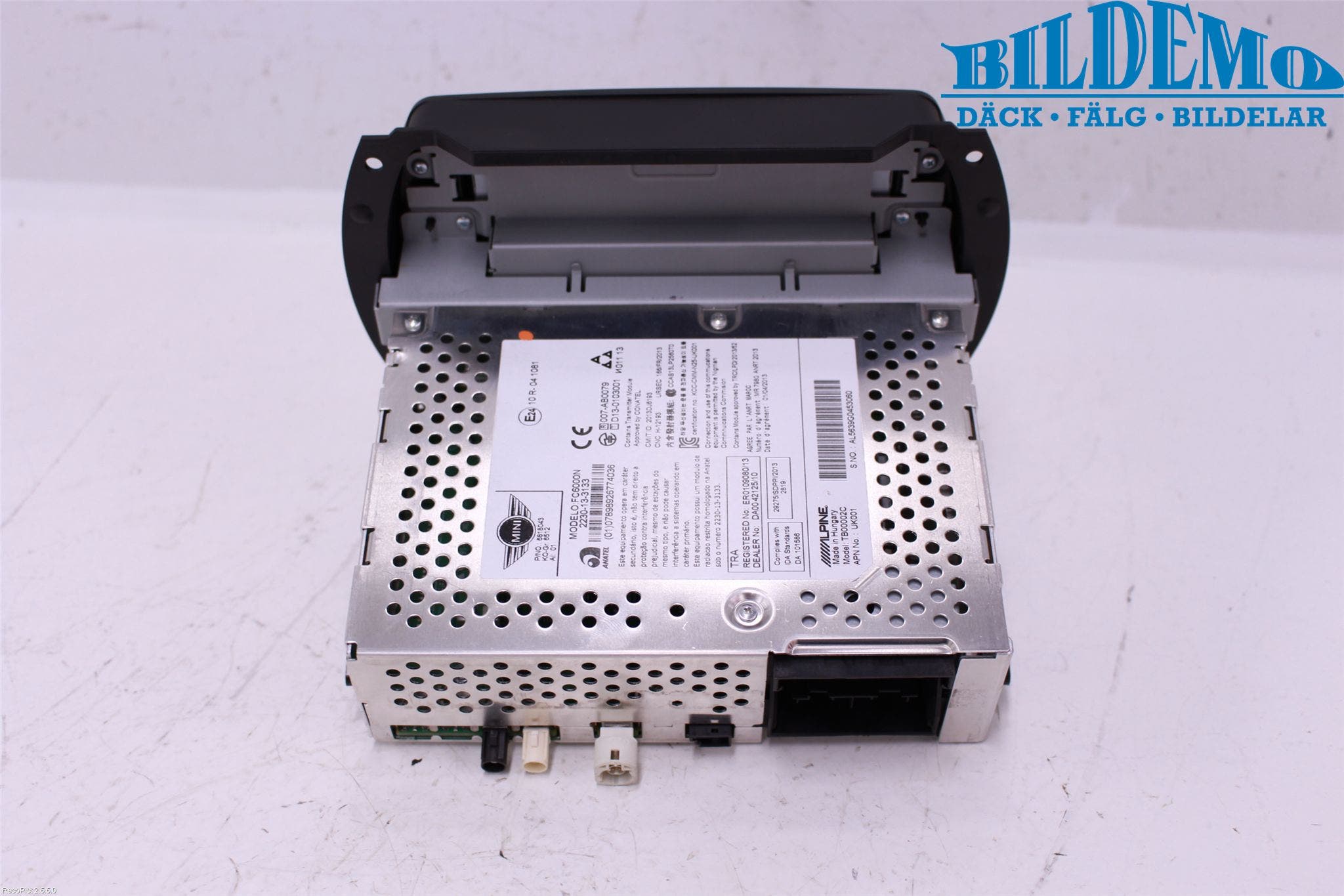 Mini ONE/COOPER 5DR F55 14-24 Cd Radio - Multimediapanel