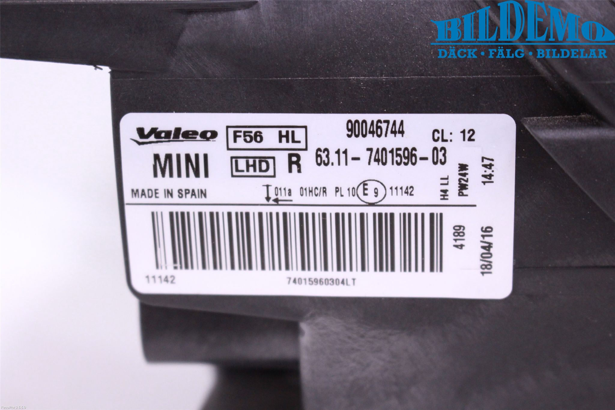 Mini ONE/COOPER 5DR F55 14-24 Styrenhet Övrigt