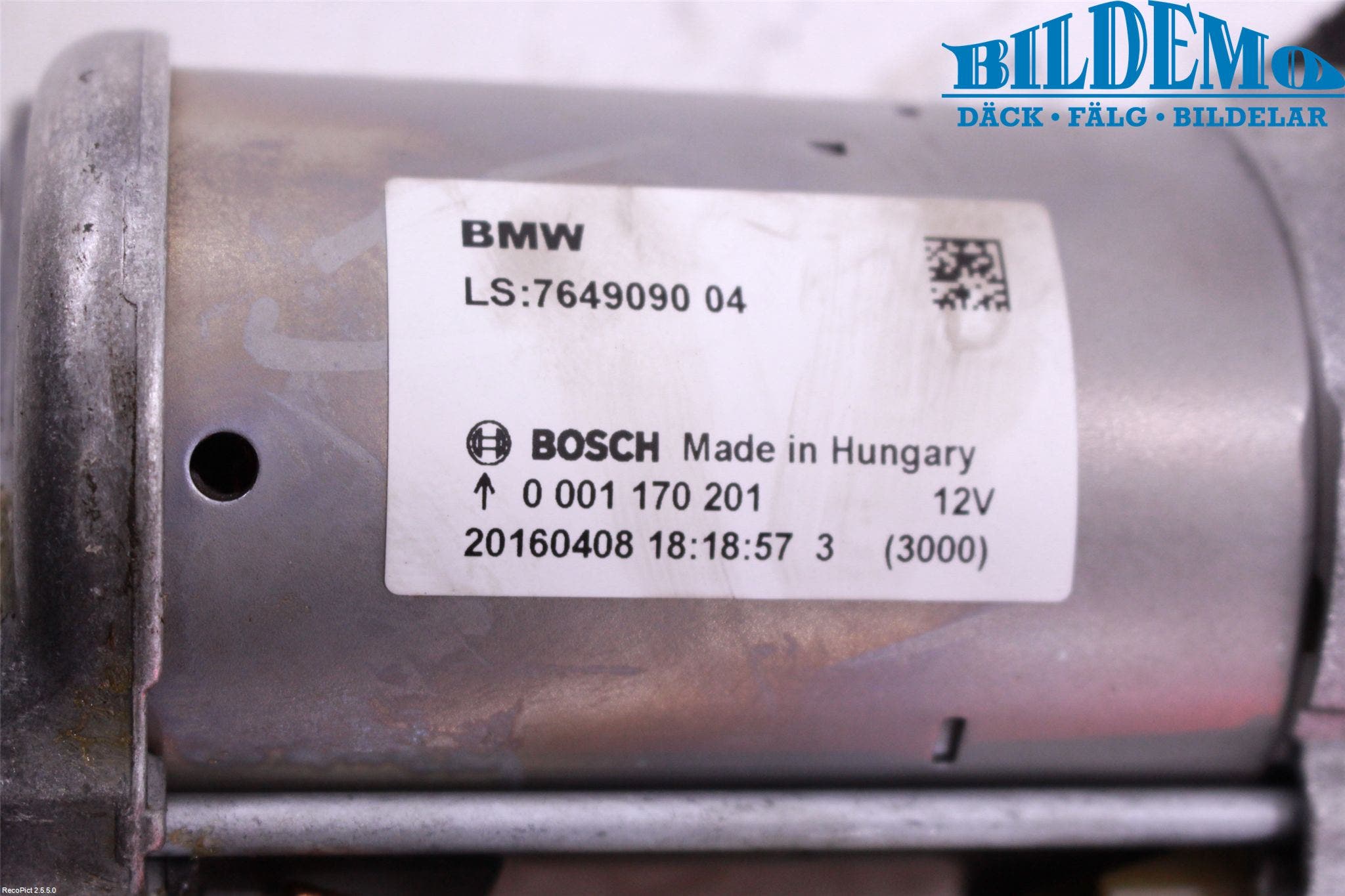 Mini ONE/COOPER 5DR F55 14-24 Startmotor