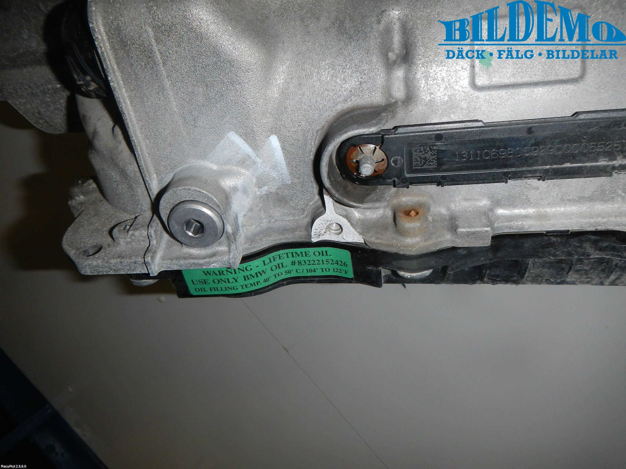 BMW 5 F10/F11/F18 09-17 Växellåda Automat