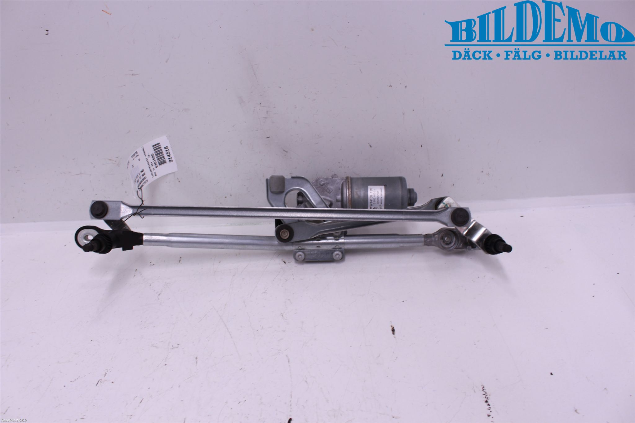 BMW X1 E84 10-15 Torkarmekanism Vindruta