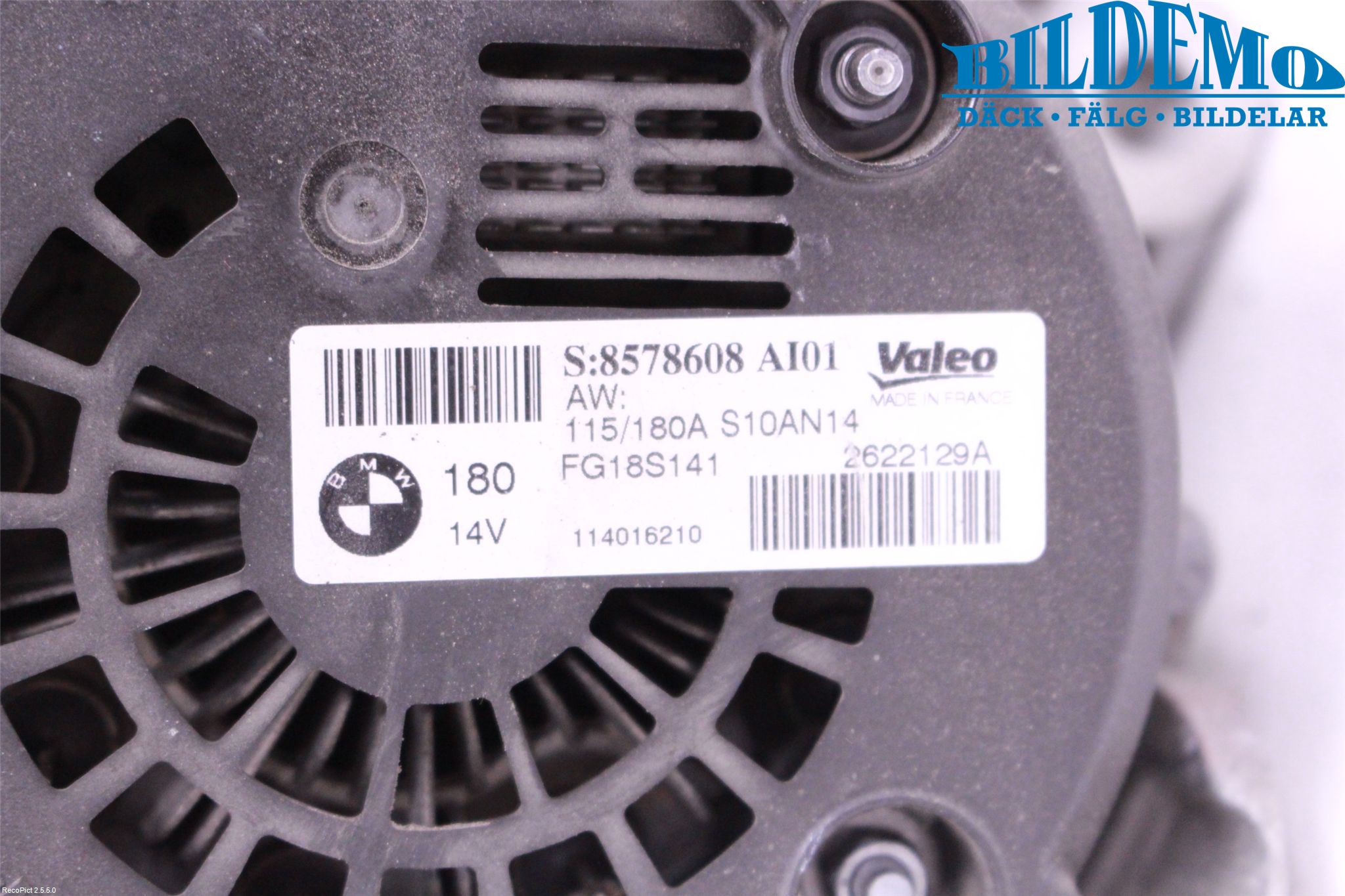 BMW 3 GT F34 13-19 Generator