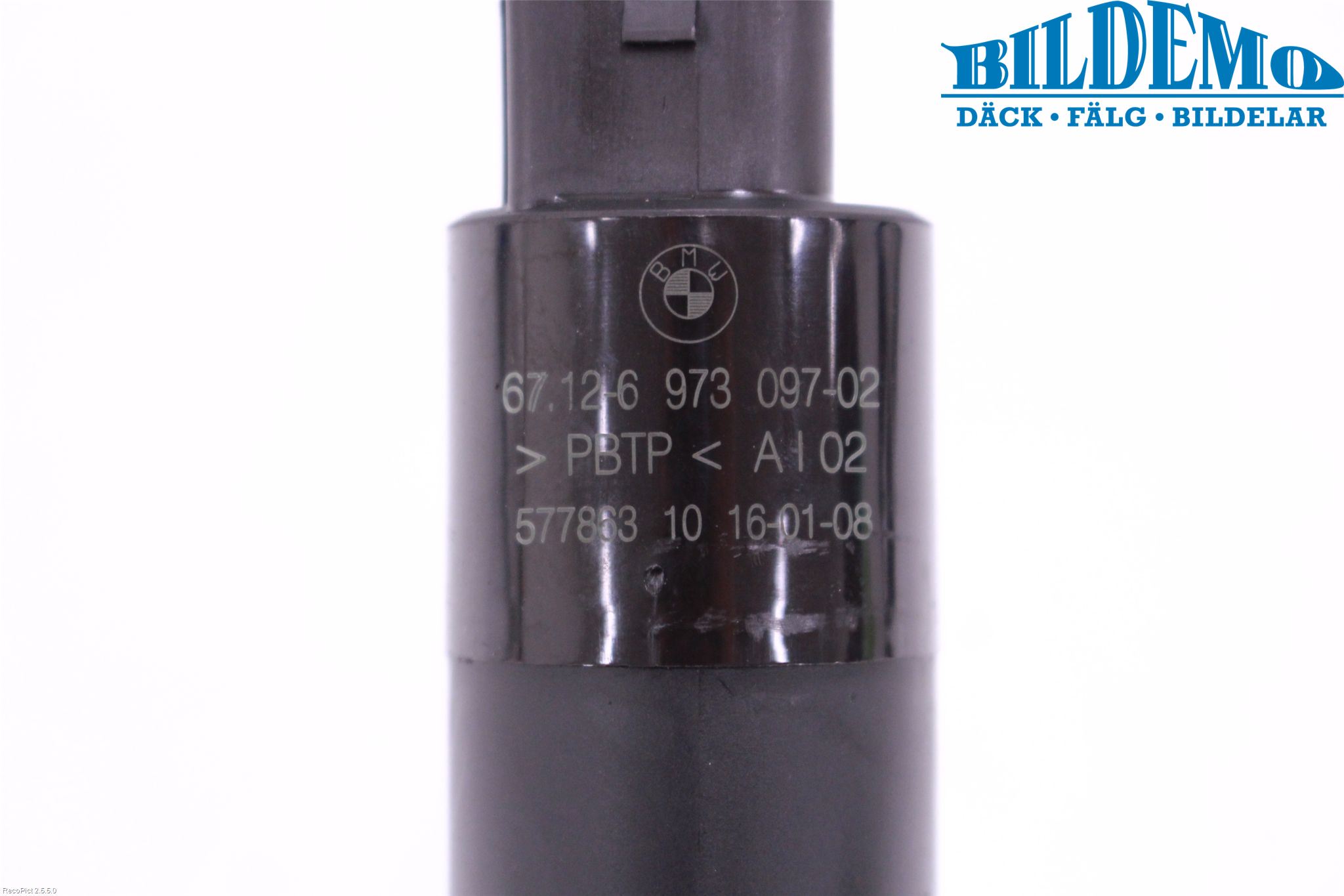 BMW 3 E90/91 SED/TOU 05-12 Spolarpump Högtryck