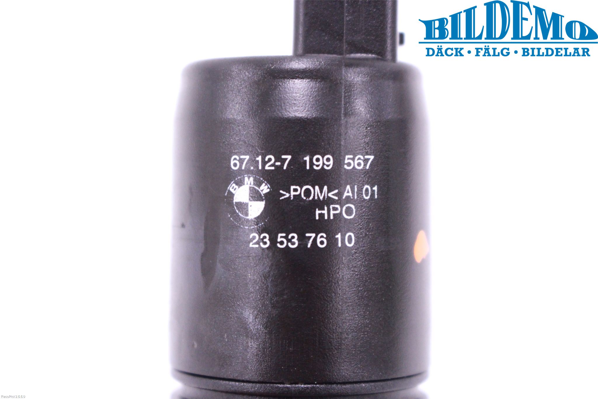 BMW 3 E90/91 SED/TOU 05-12 Spolarpump Baklucka