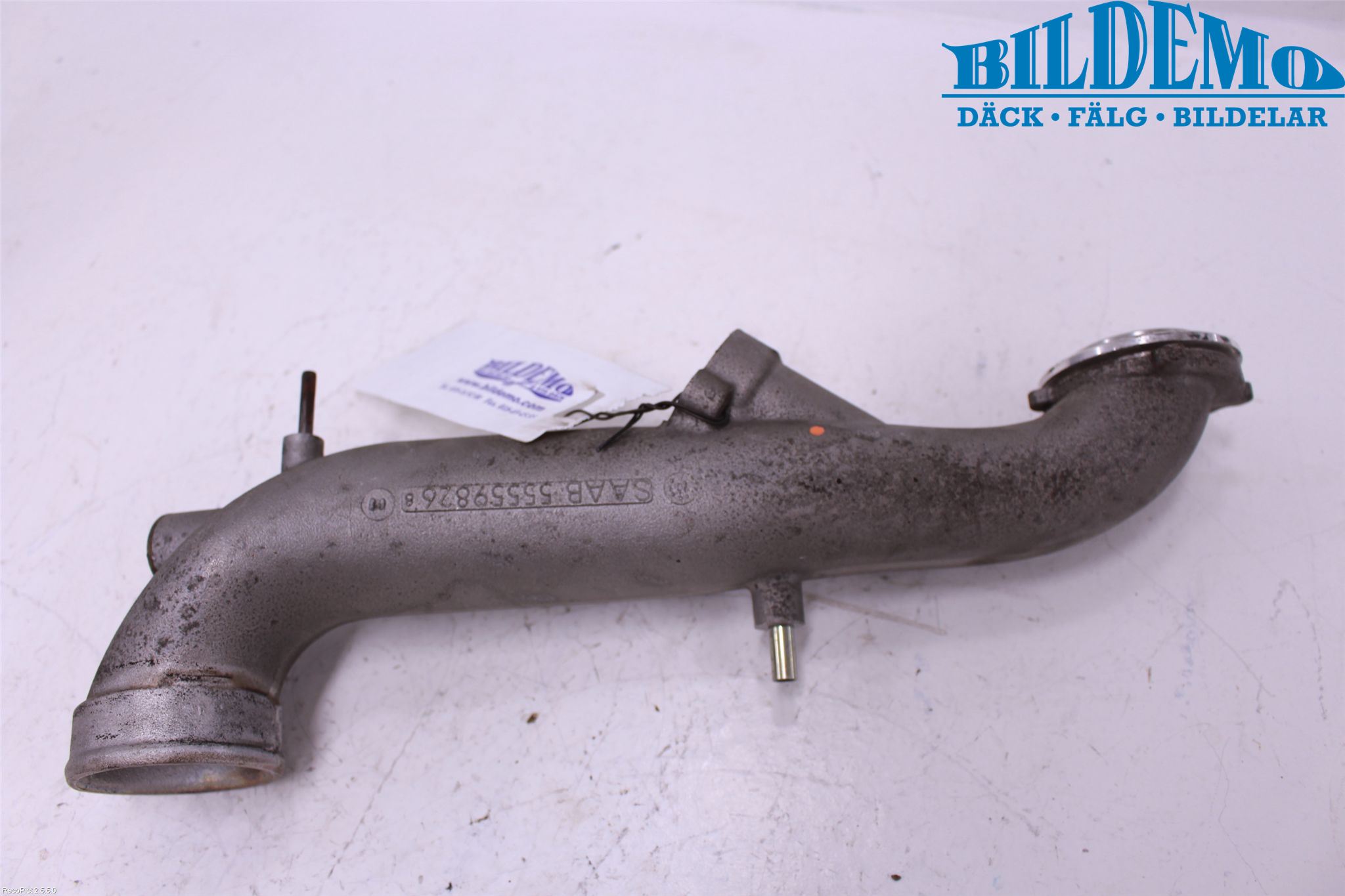 Saab 9-5     06-10 Laddluft-Intercoolerrör