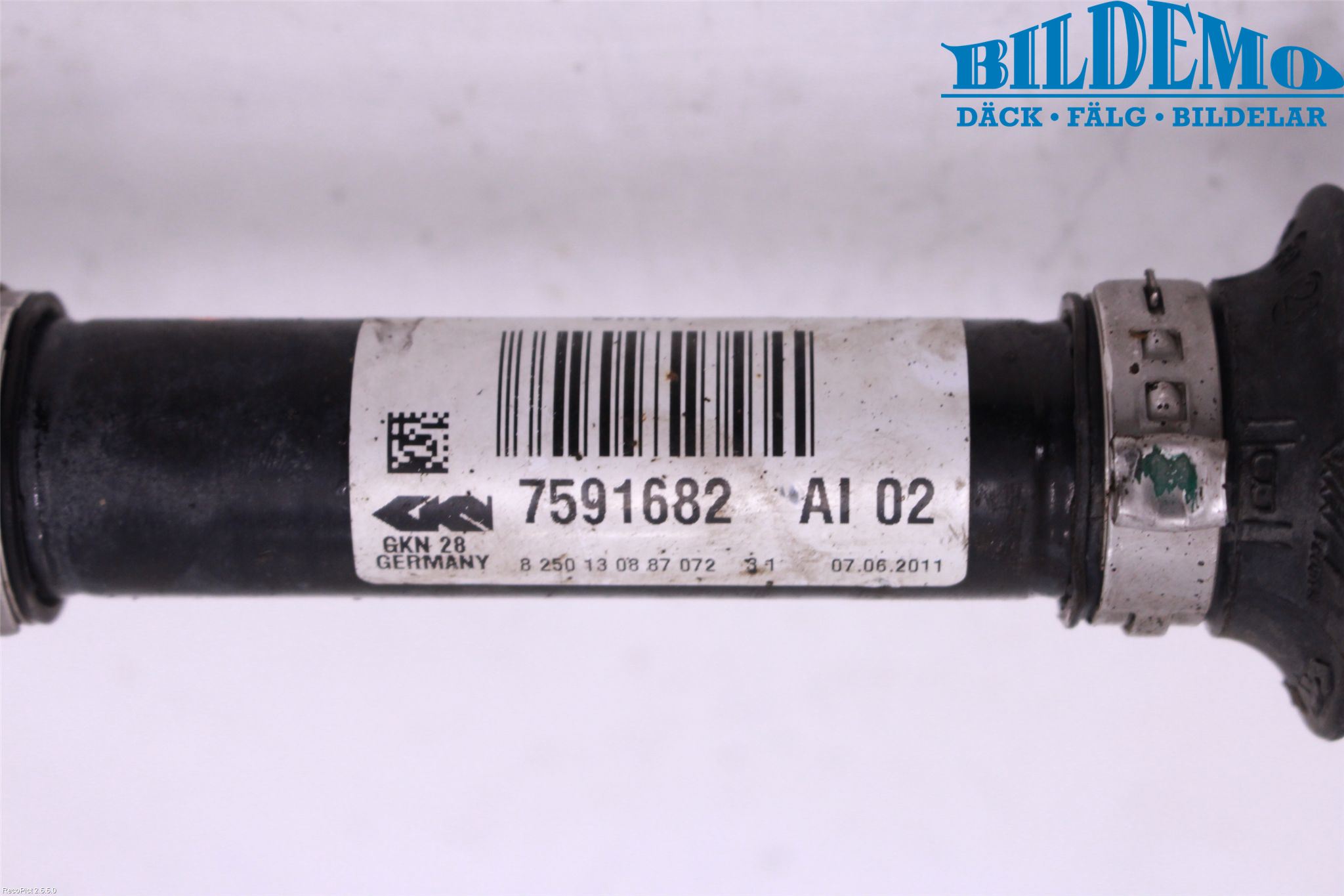 BMW X1 E84 10-15 Drivaxel Fram Höger